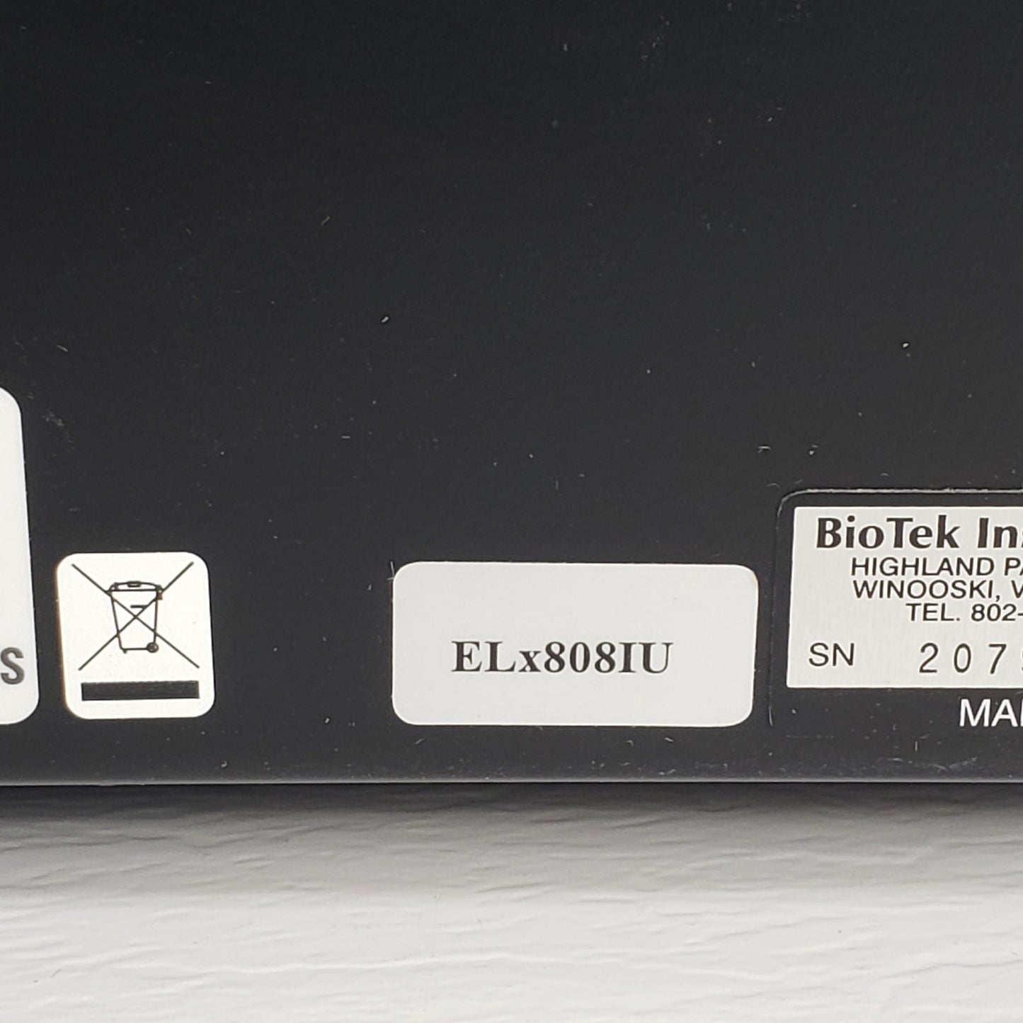 Tested BioTek ELx808 Ultra Absorbance Microplate Reader ELx808IU w/ Filter Wheel