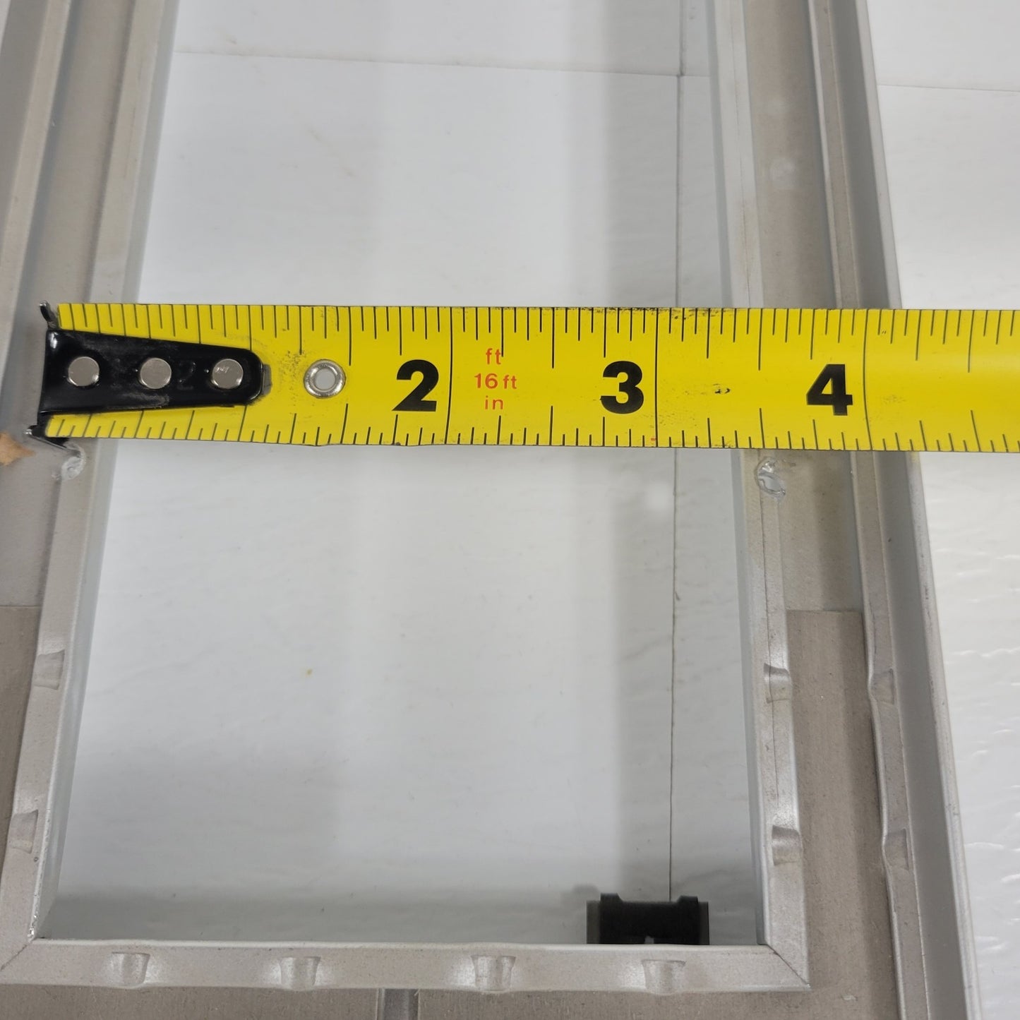 Apartment Access Door Panel Wall Mounts 16-1/2" X 4" Metal Institutional IO