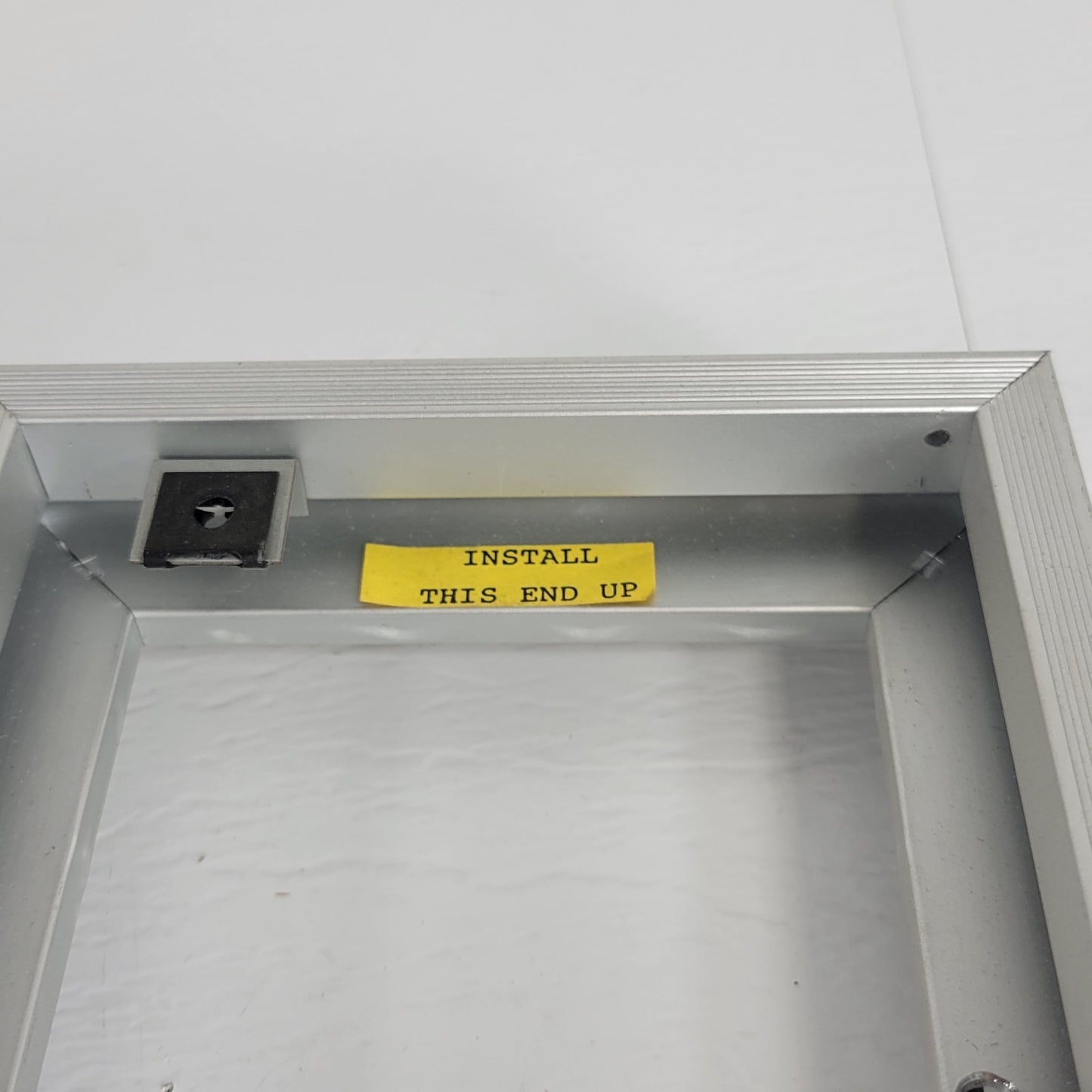 Apartment Access Door Panel Wall Mounts 16-1/2" X 4" Metal Institutional IO