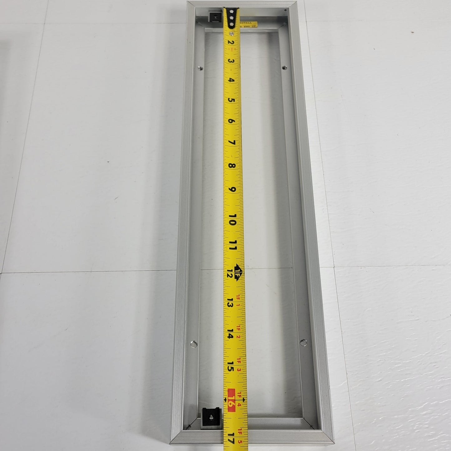 Apartment Access Door Panel Wall Mounts 16-1/2" X 4" Metal Institutional IO