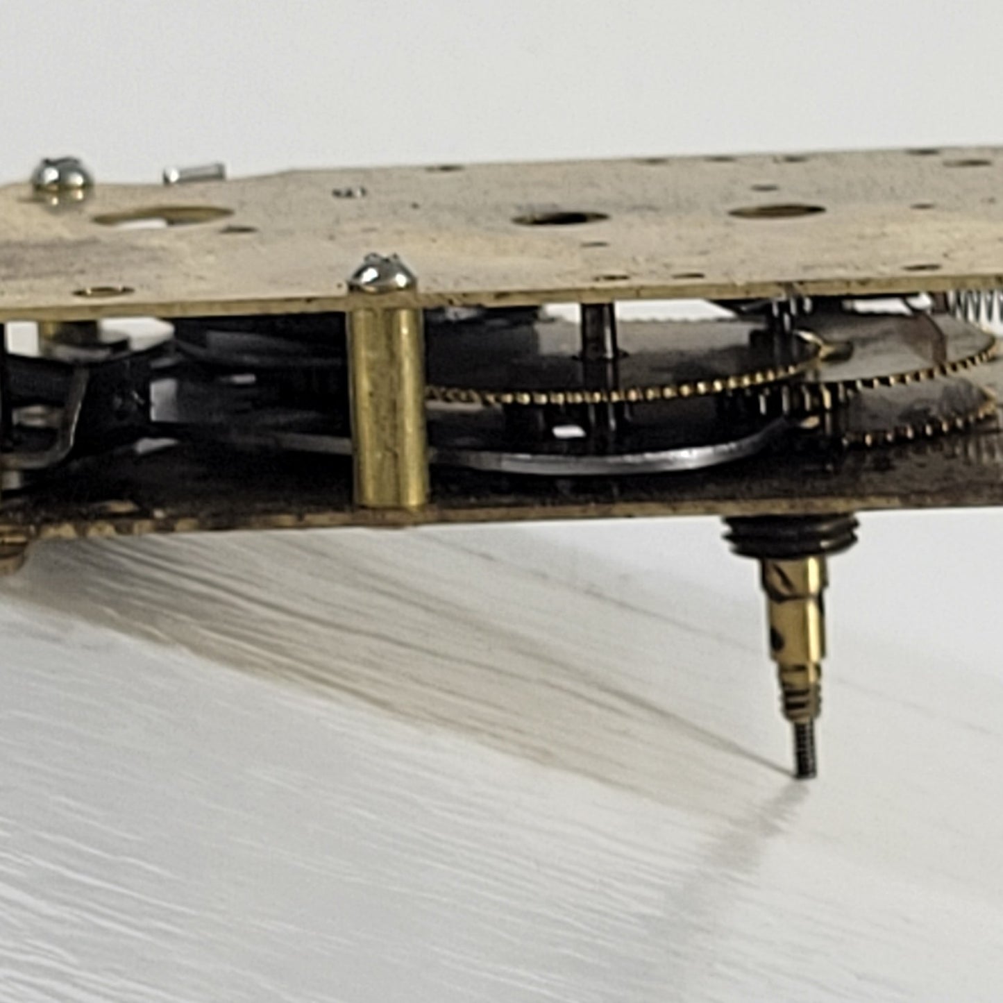 Vintage Synchron 33003-1294 0840 Gear Box Clock Mechanism Movement Assembly