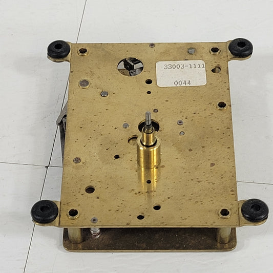 Vintage Synchron 33003-1111 0044 Gear Box Clock Mechanism Movement Assembly