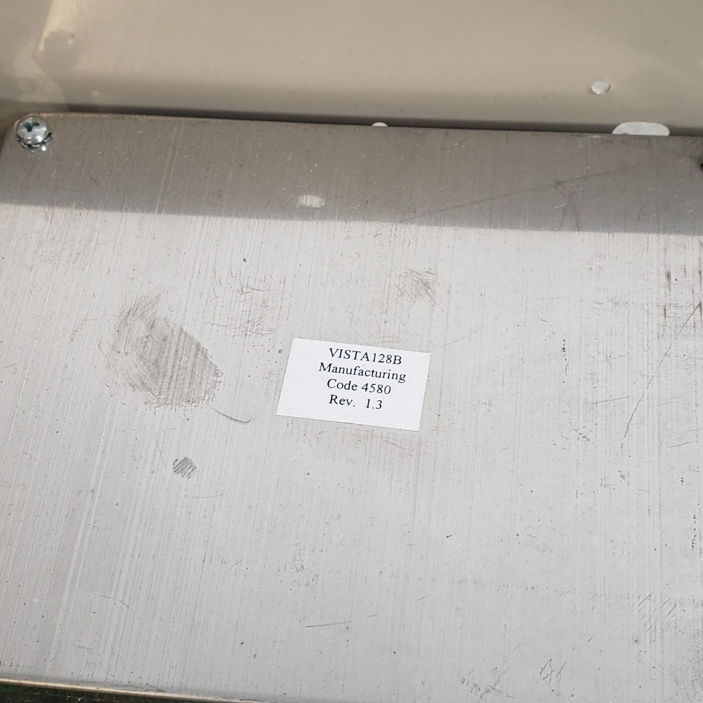 Ademco Control Vista128B Rev 1.3 Fire Alarm Control Board Metal Enclosure FACP