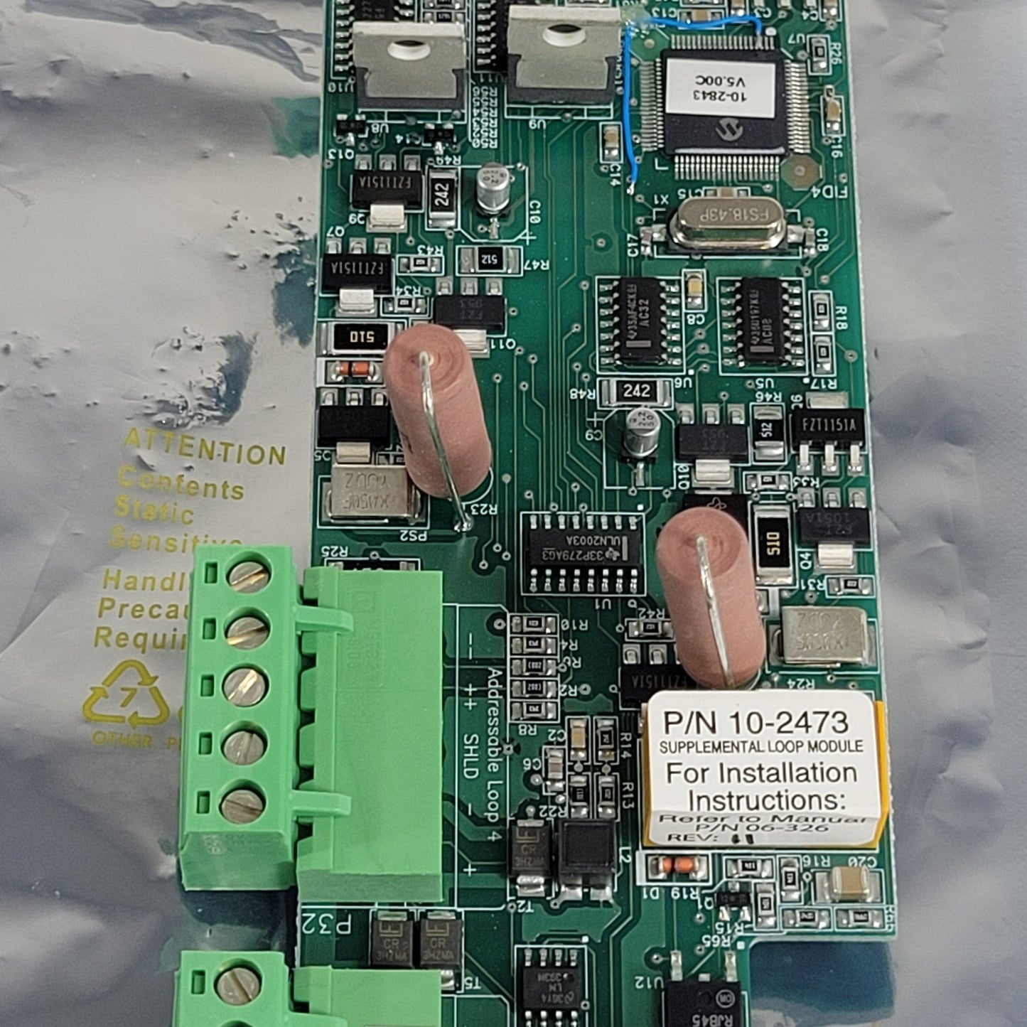 Fike 10-2473 SLM Supplemental Loop Module Signaling Board