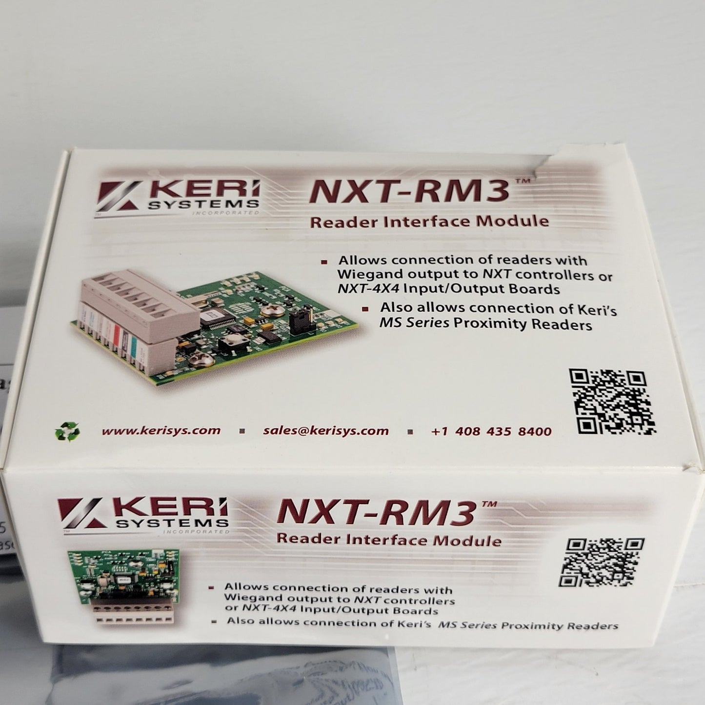 Keri NXT-RIM 3.5-X Rev. U NXT-RM3 Reader Interface Module RFID Scanner 05108-001