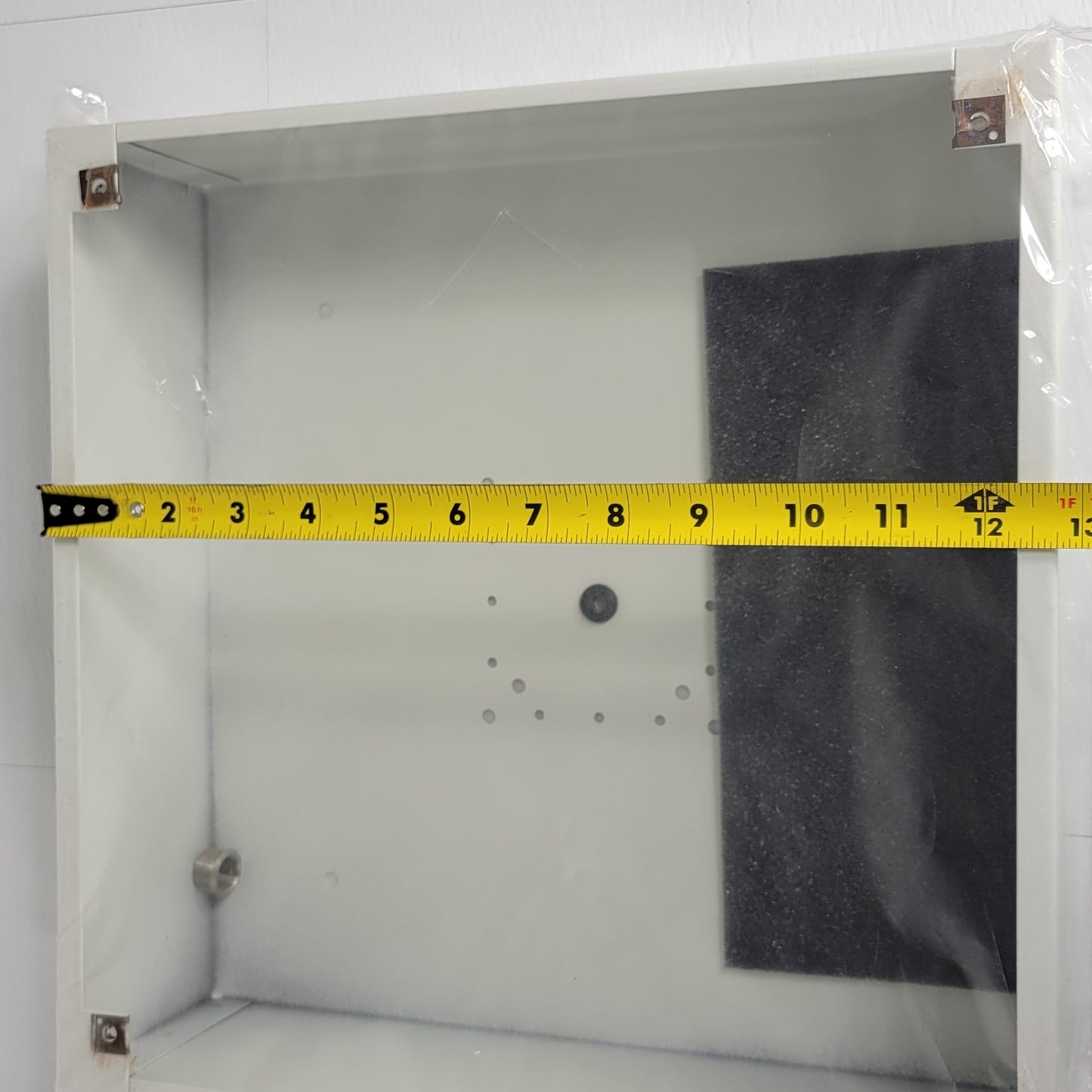 Valcom Speaker Mounting Box 12-3/4" X 12-3/4" X 4" White Back Box