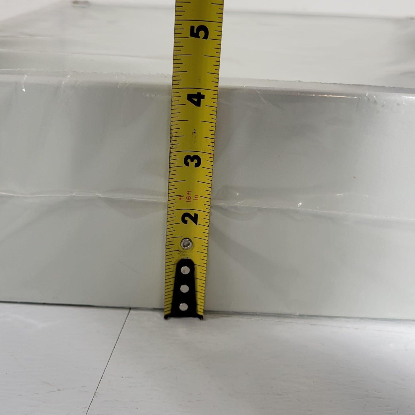 Valcom Speaker Mounting Box 12-3/4" X 12-3/4" X 4" White Back Box