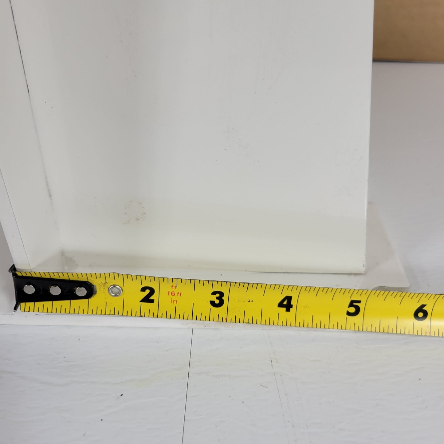 Custom Mount Display To Floor Or Wall 22" Tall 7 Wide 1/4" Thick Steel White
