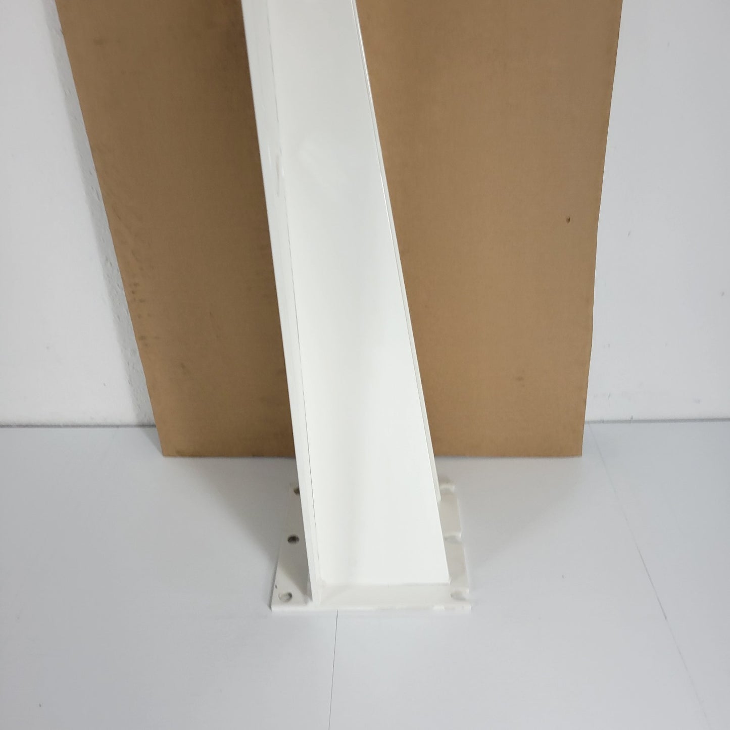 Custom Mount Display To Floor Or Wall 22" Tall 7 Wide 1/4" Thick Steel White