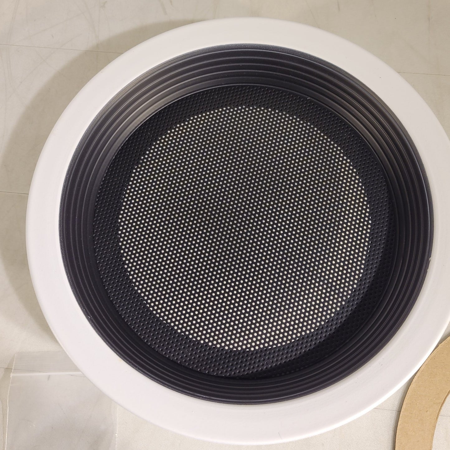 Atlas Soundolier T730-8B Speaker Cover Black and White with Accessories