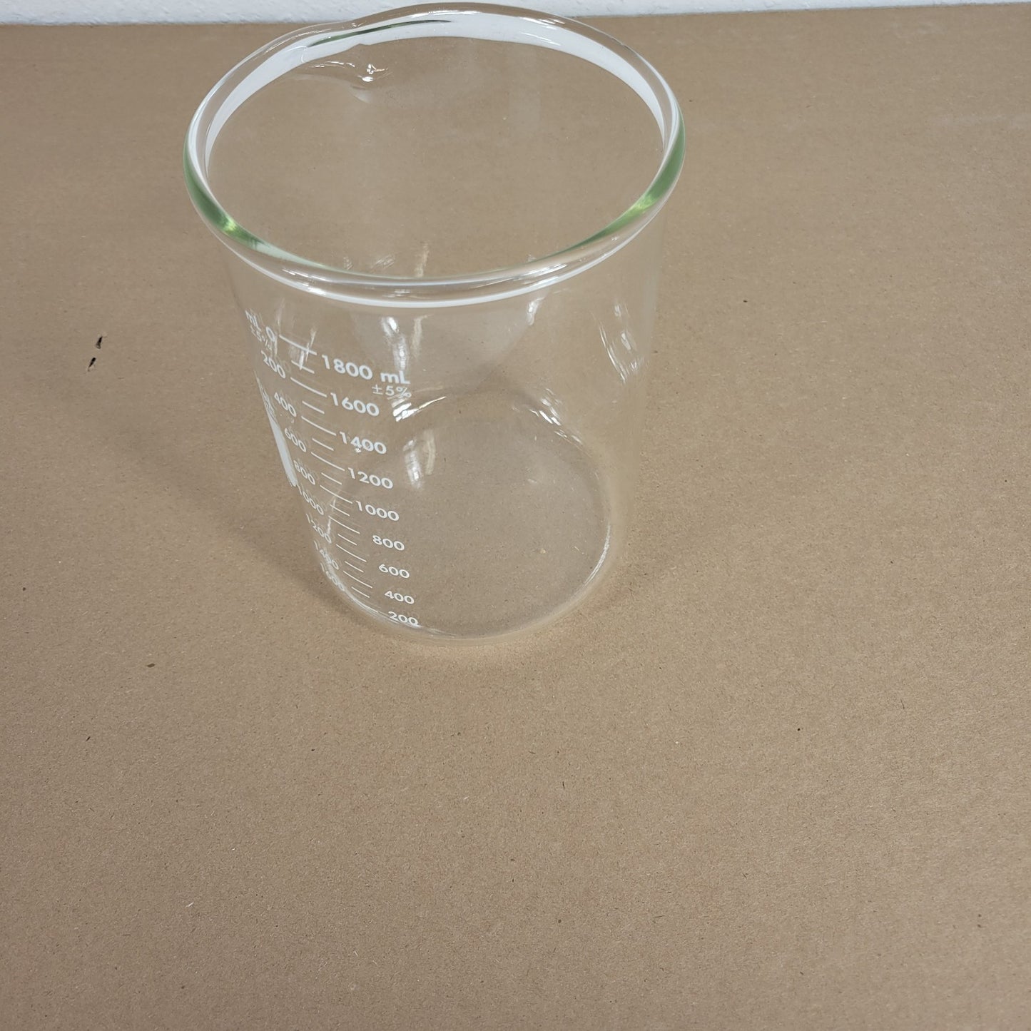 2000 mL Pyrex Heavy Duty Griffin Beaker 1003-2L Graduated