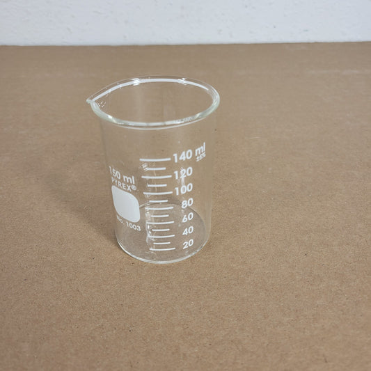 150 mL Pyrex Heavy Duty Griffin Beaker 1003-.15L Graduated