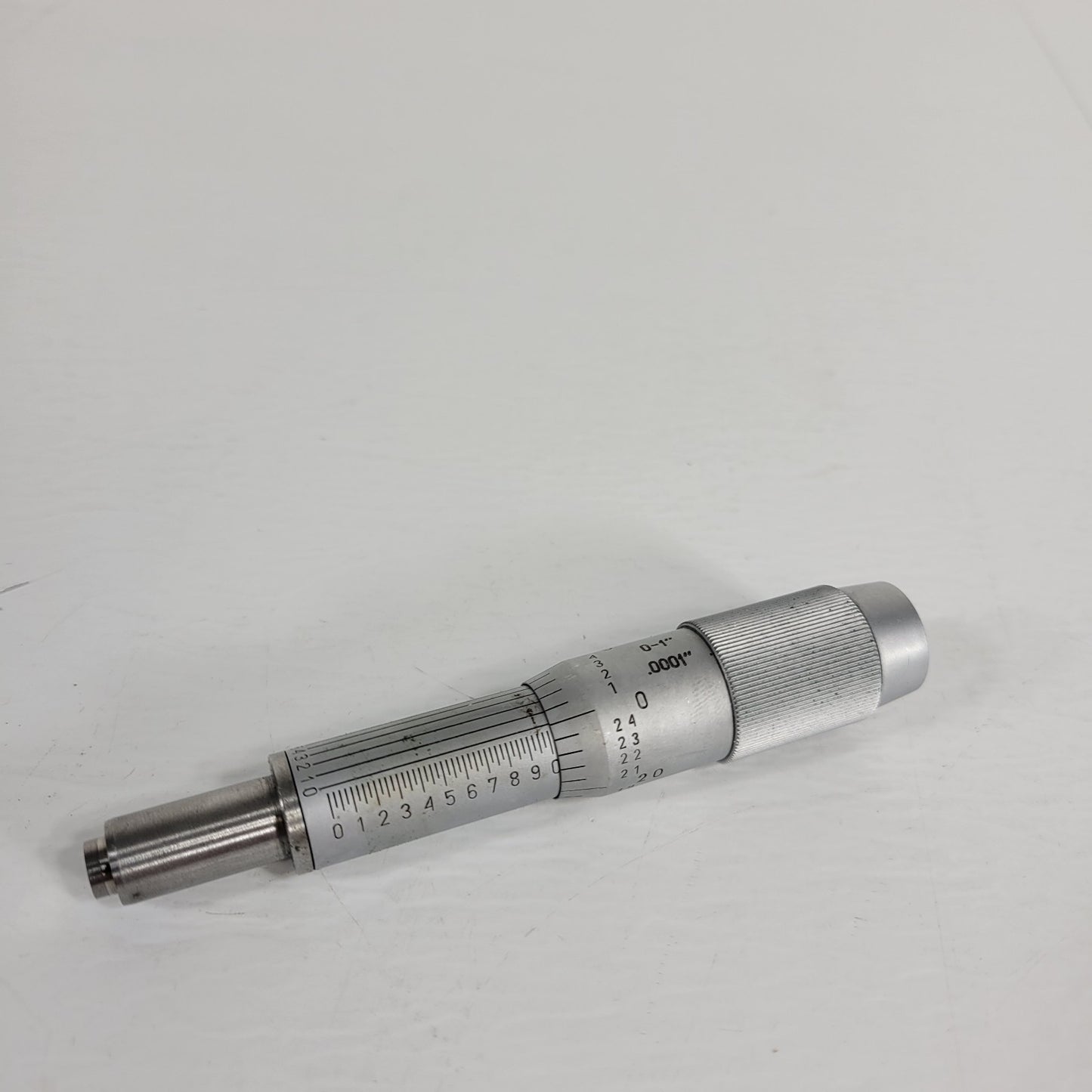 Two Starrett Micrometer Heads 0.001" 0-.5" Fowler Micrometer Head 0.001" 0-1"