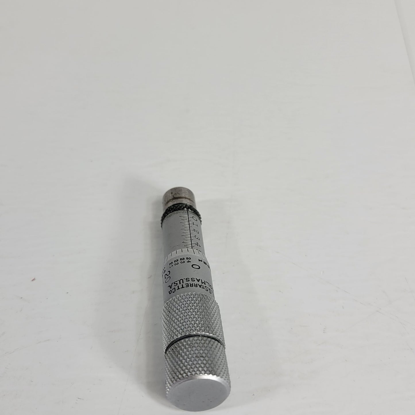 Two Starrett Micrometer Heads 0.001" 0-.5" Fowler Micrometer Head 0.001" 0-1"