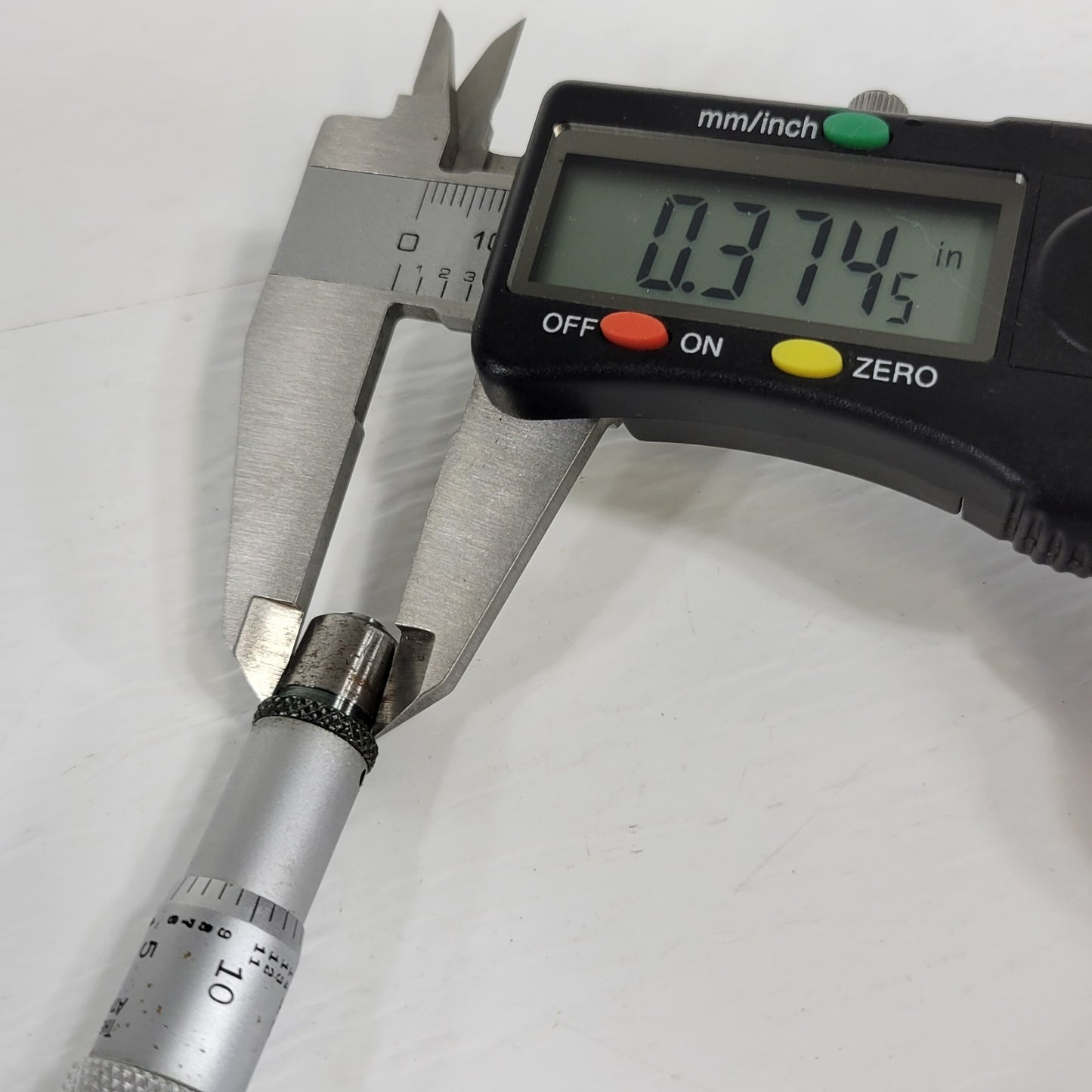 Two Starrett Micrometer Heads 0.001" 0-.5" Fowler Micrometer Head 0.001" 0-1"