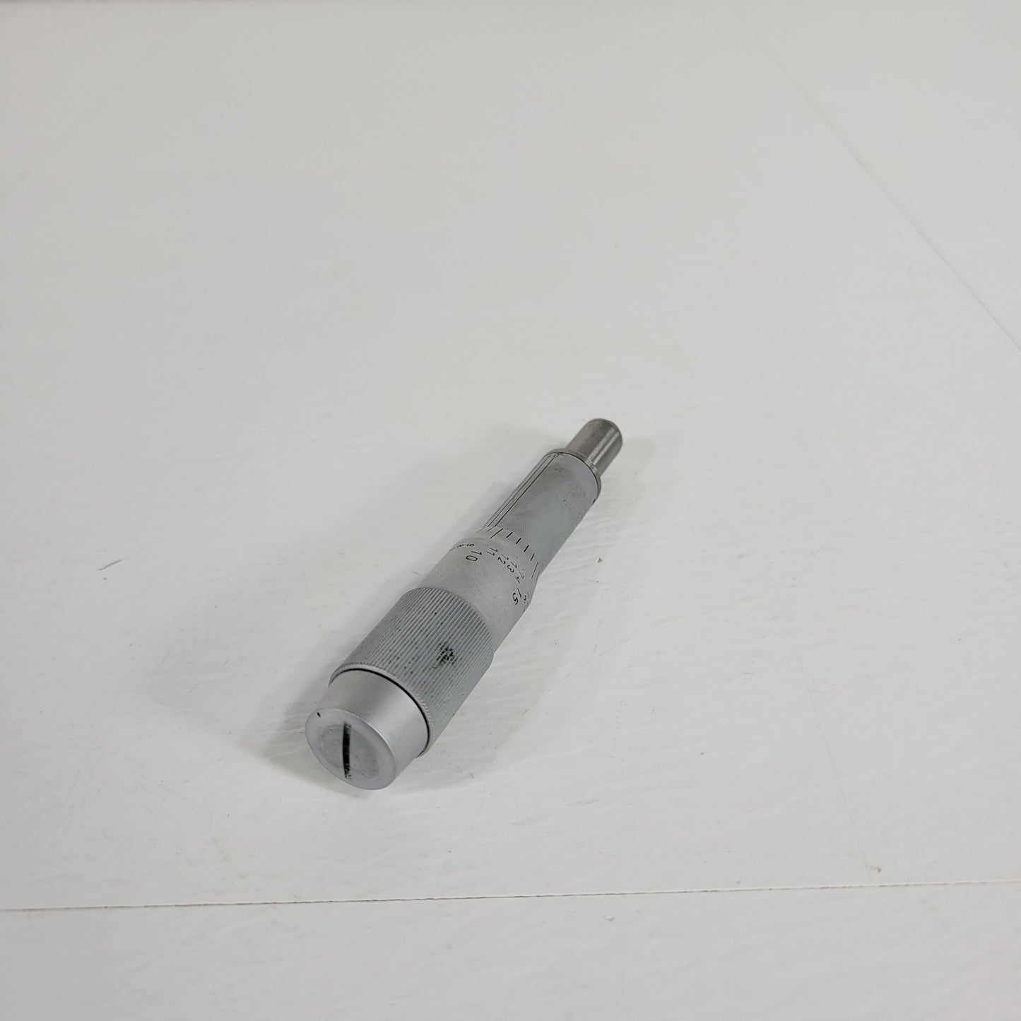 Two Starrett Micrometer Heads 0.001" 0-.5" Fowler Micrometer Head 0.001" 0-1"
