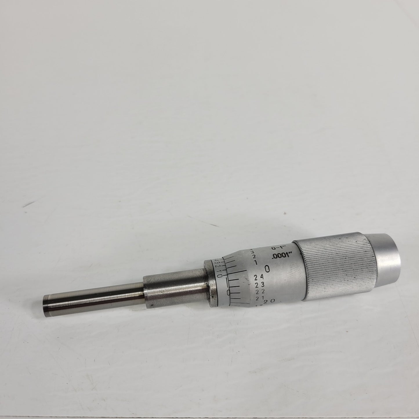 Two Starrett Micrometer Heads 0.001" 0-.5" Fowler Micrometer Head 0.001" 0-1"