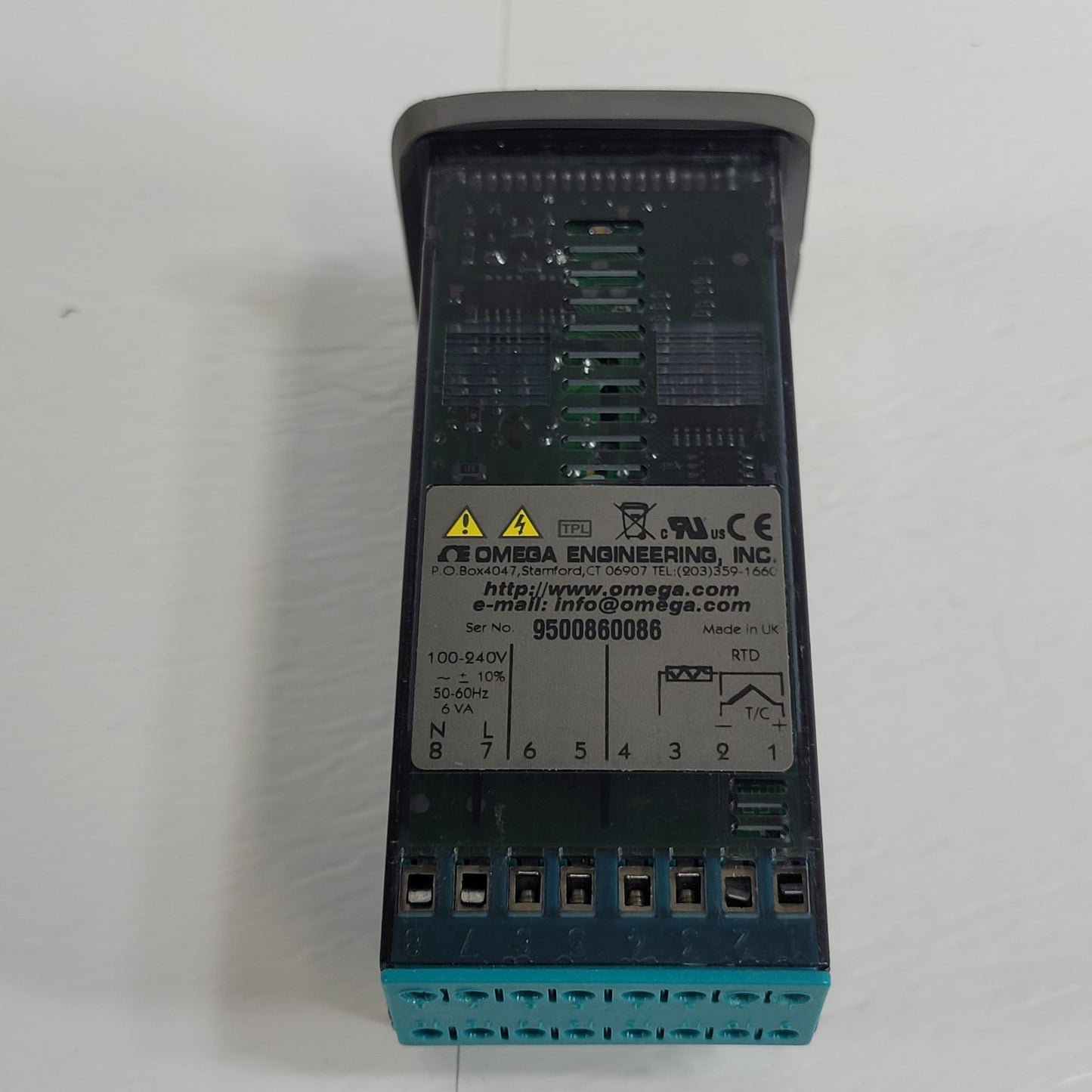 Omega CN96211TR Temperature Controller LCD Display Screen