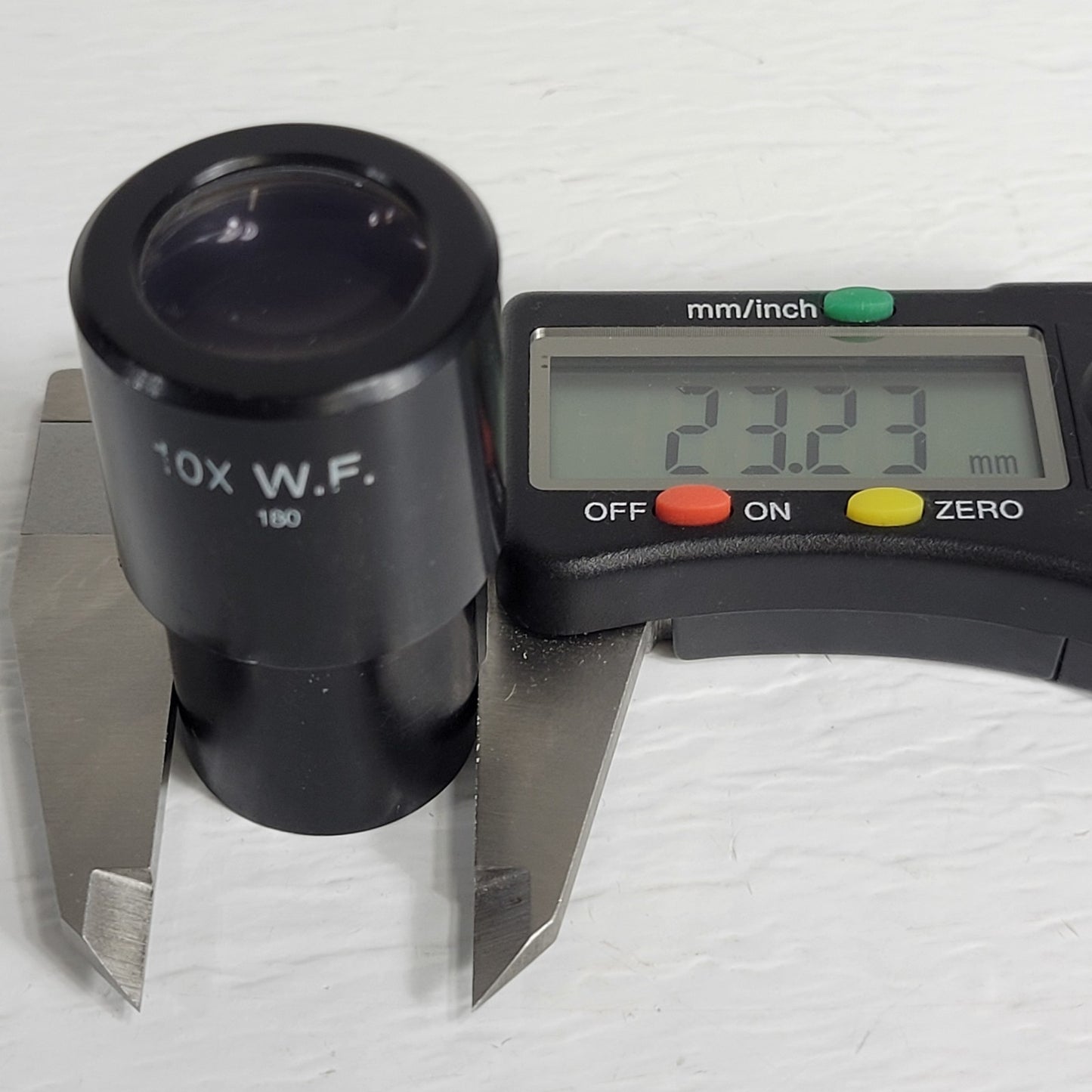10X Mag Wide Field WF 180 Microscope Eyepiece 23.5mm Fitting Optical Ocular Lens