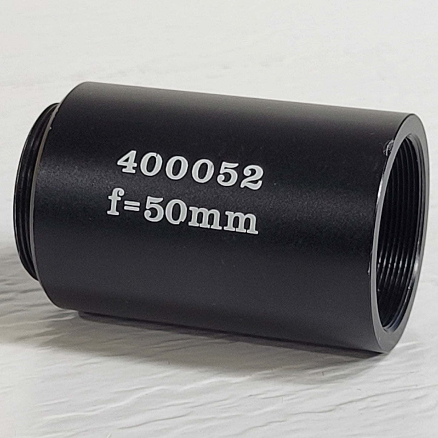 400052 f=50mm Microscope Concave Objective Ocular Optical Lens 25mm Thread Base