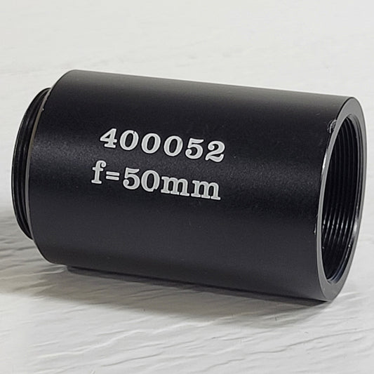 400052 f=50mm Microscope Concave Objective Ocular Optical Lens 25mm Thread Base