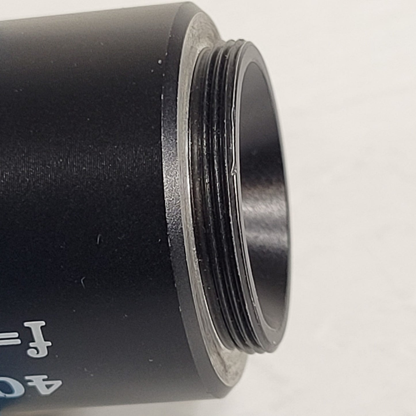 400052 f=50mm Microscope Concave Objective Ocular Optical Lens 25mm Thread Base