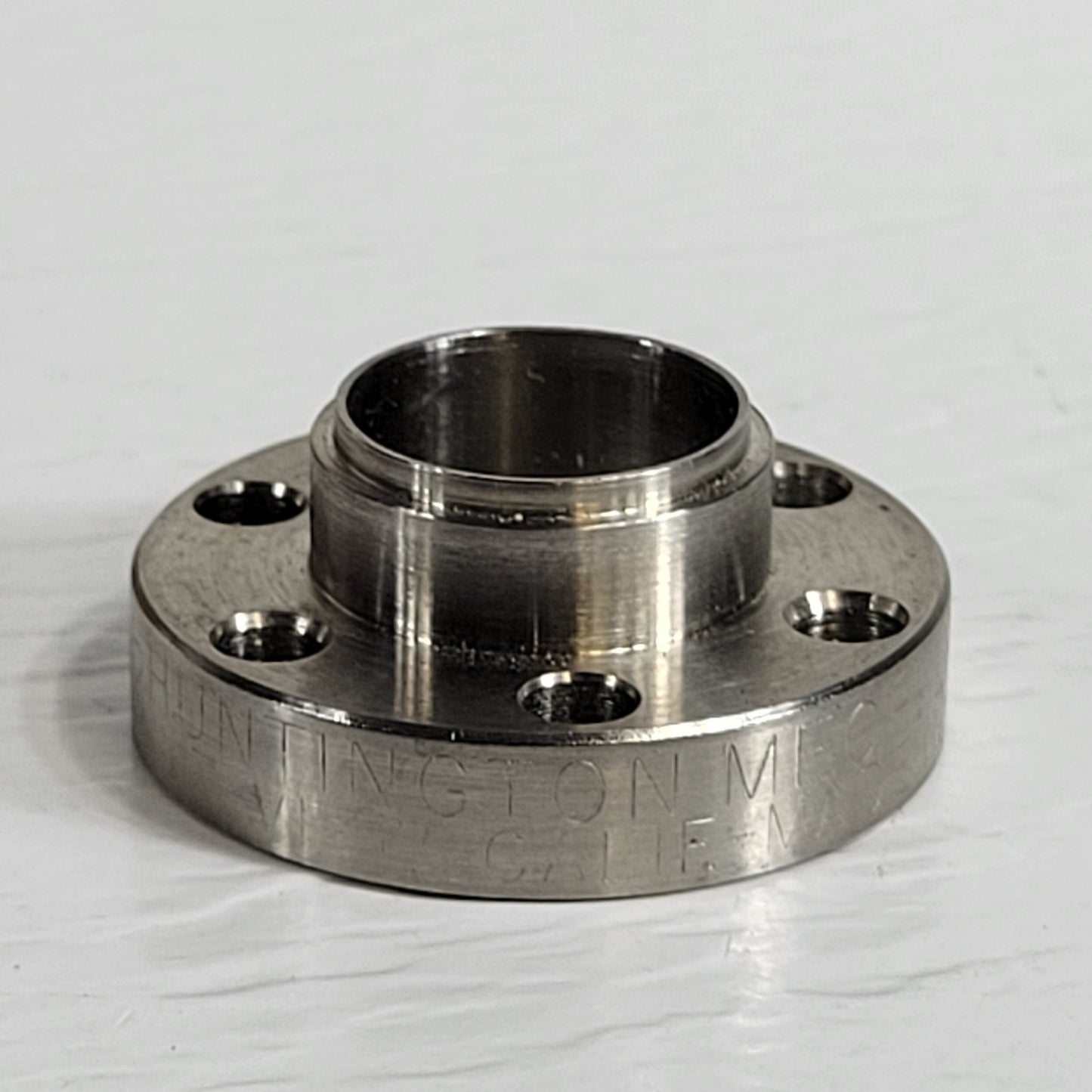 Set of Three 1.33" DN16CF Conflat Half Nipple 1/4" Bore 1/3" Weld High Vacuum