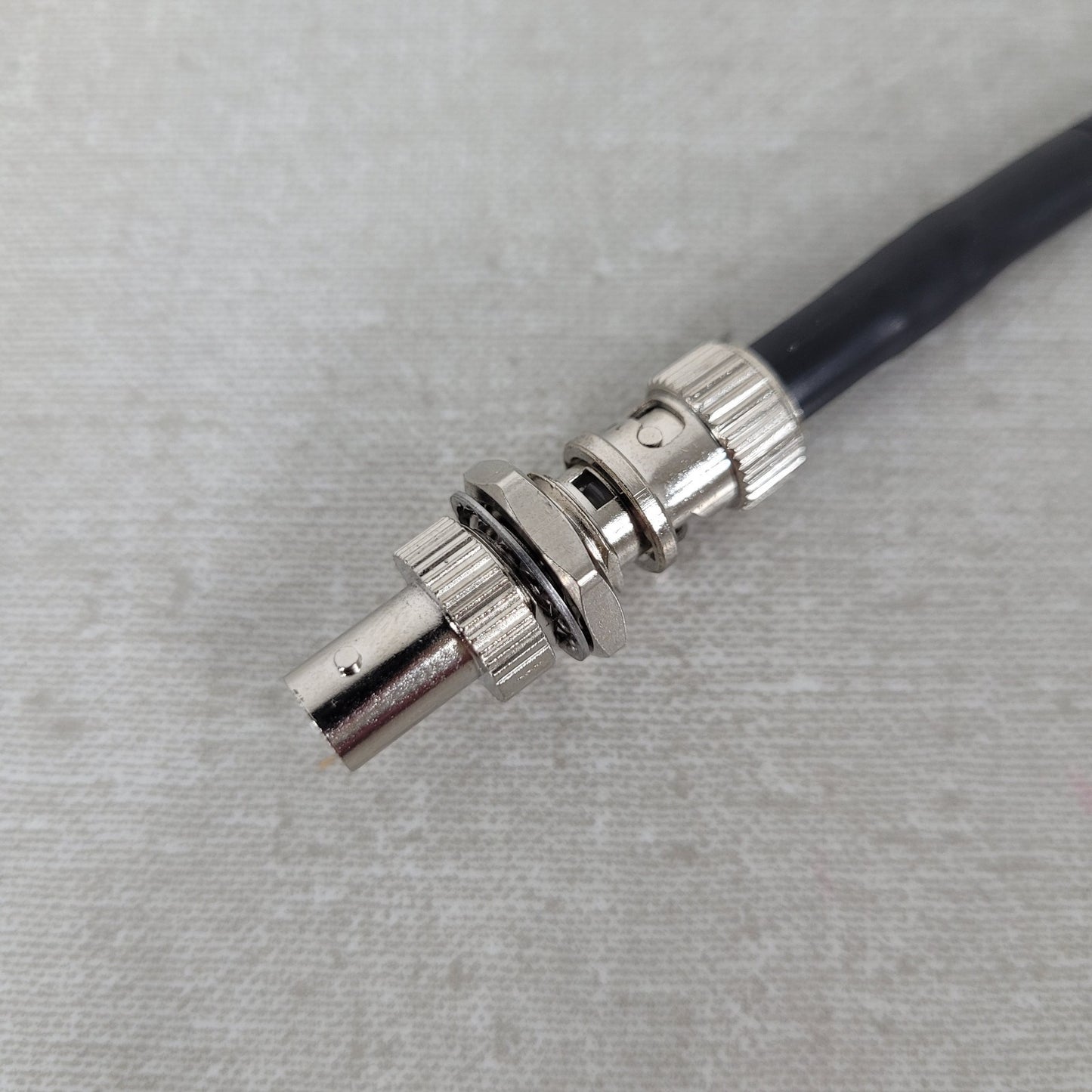 Ocean Optics ZDF-10484 Fiber Optic Cable Female BNC to Male 10.5" VIS Range