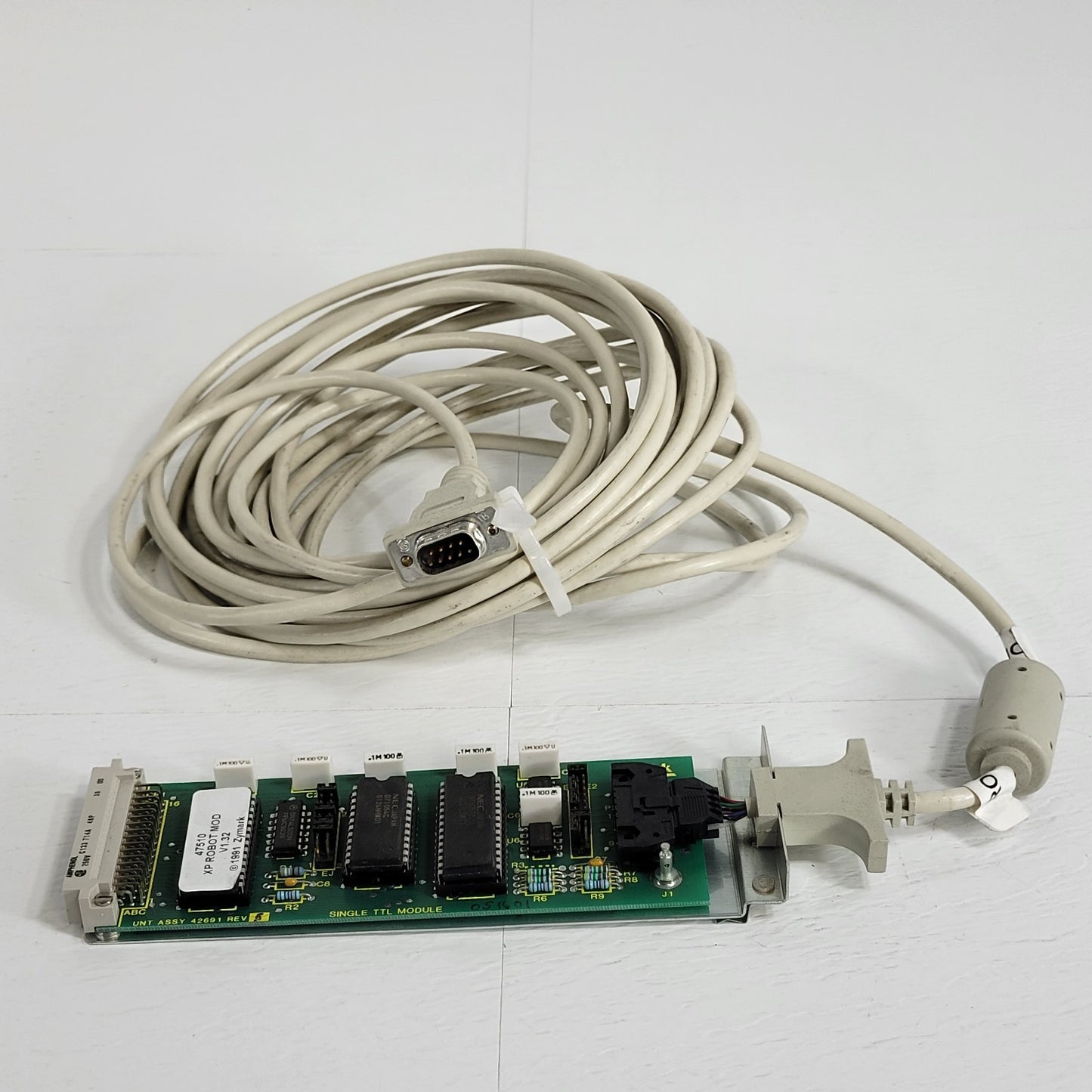 Zymark 47510 XP Robot Mod Single TTL Module UNT Assy 42691 Rev 5 Circuit Board
