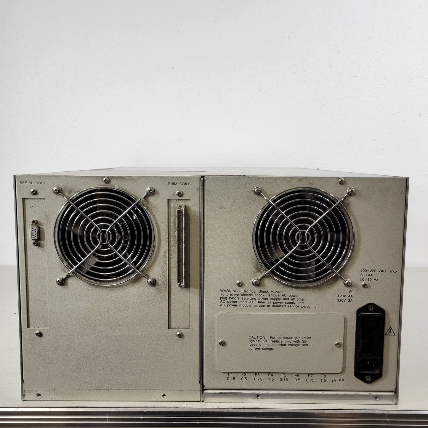 Varian Inova 992290-07 NMR SHIM Coil 23 CH Power Supply CPU Driver