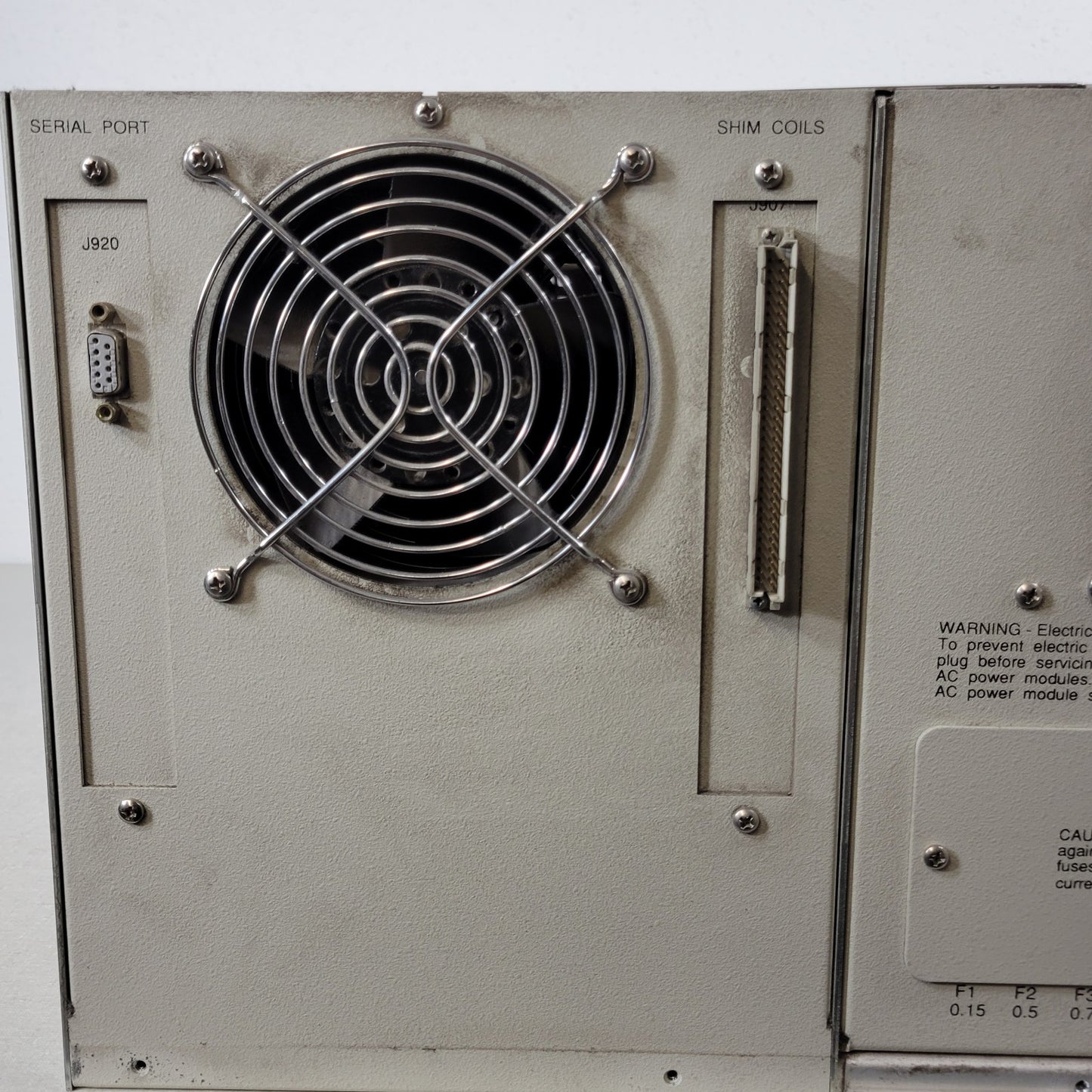 Varian Inova 992290-07 NMR SHIM Coil 23 CH Power Supply CPU Driver