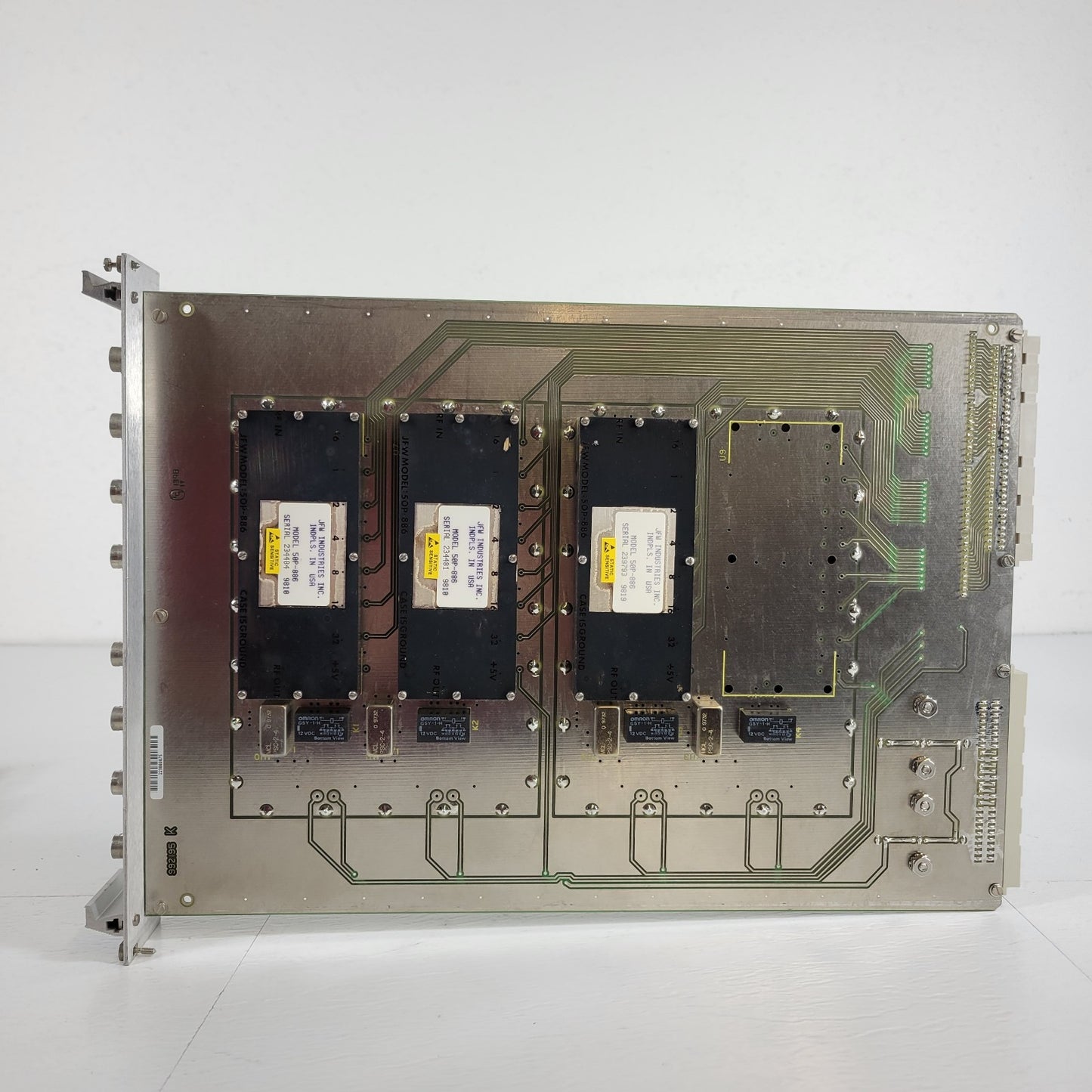 Varian 992194-01D NMR R.F. Atten/Switch 87-195832-00E JFW 50P-886 Board