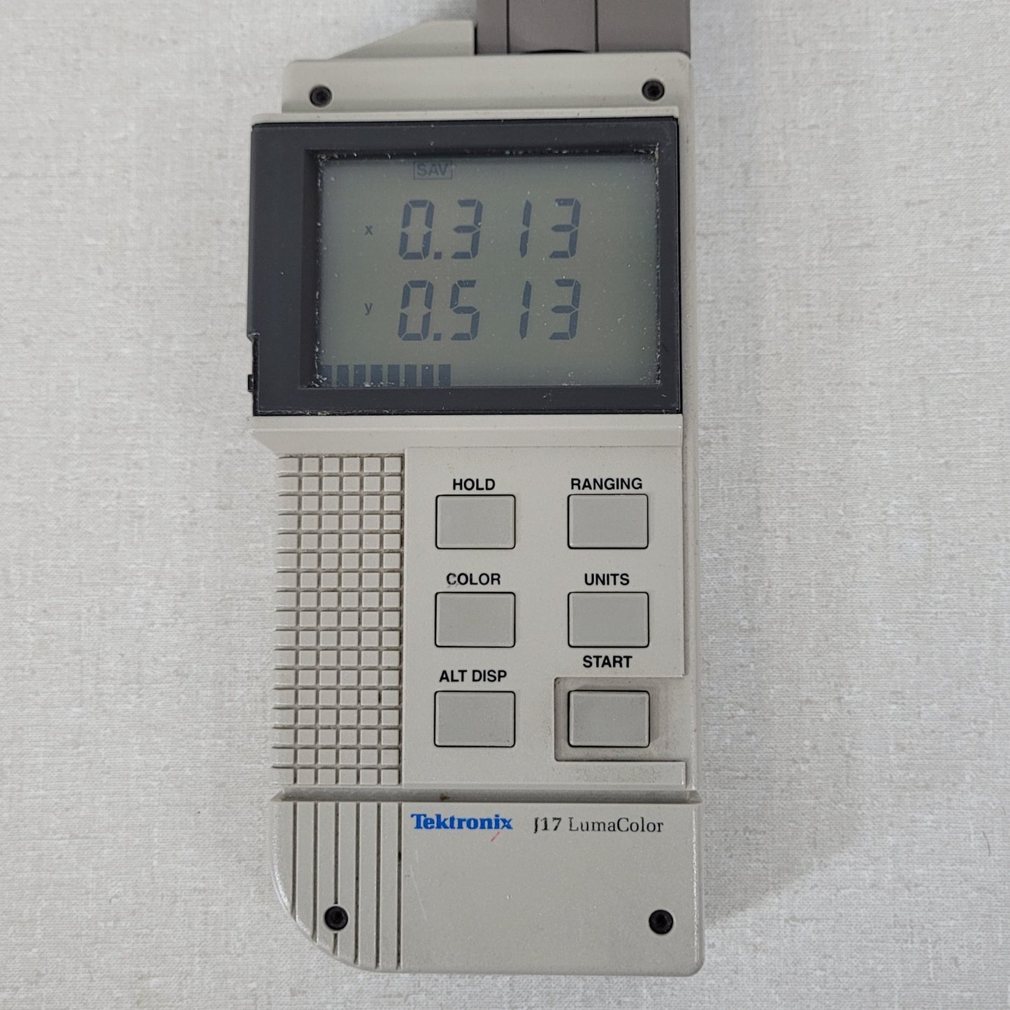 Tektronix J17 LumaColor Photometer Set J1820 Chromaticity Head Light Measurer