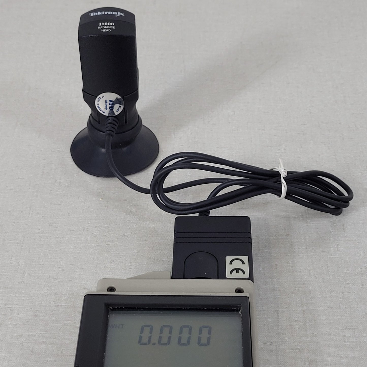 Tested Tektronix J1806 Radiance Head For Photometer Chromaticity Light LumaColor