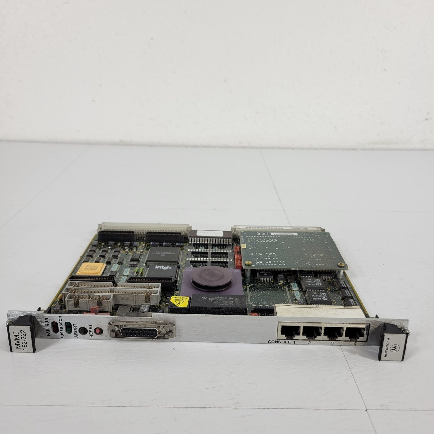 Motorola MVME 162-222 64-W4259C03A Rev D  84-W8866B01E FAB Rev A 01-W3866B-48B
