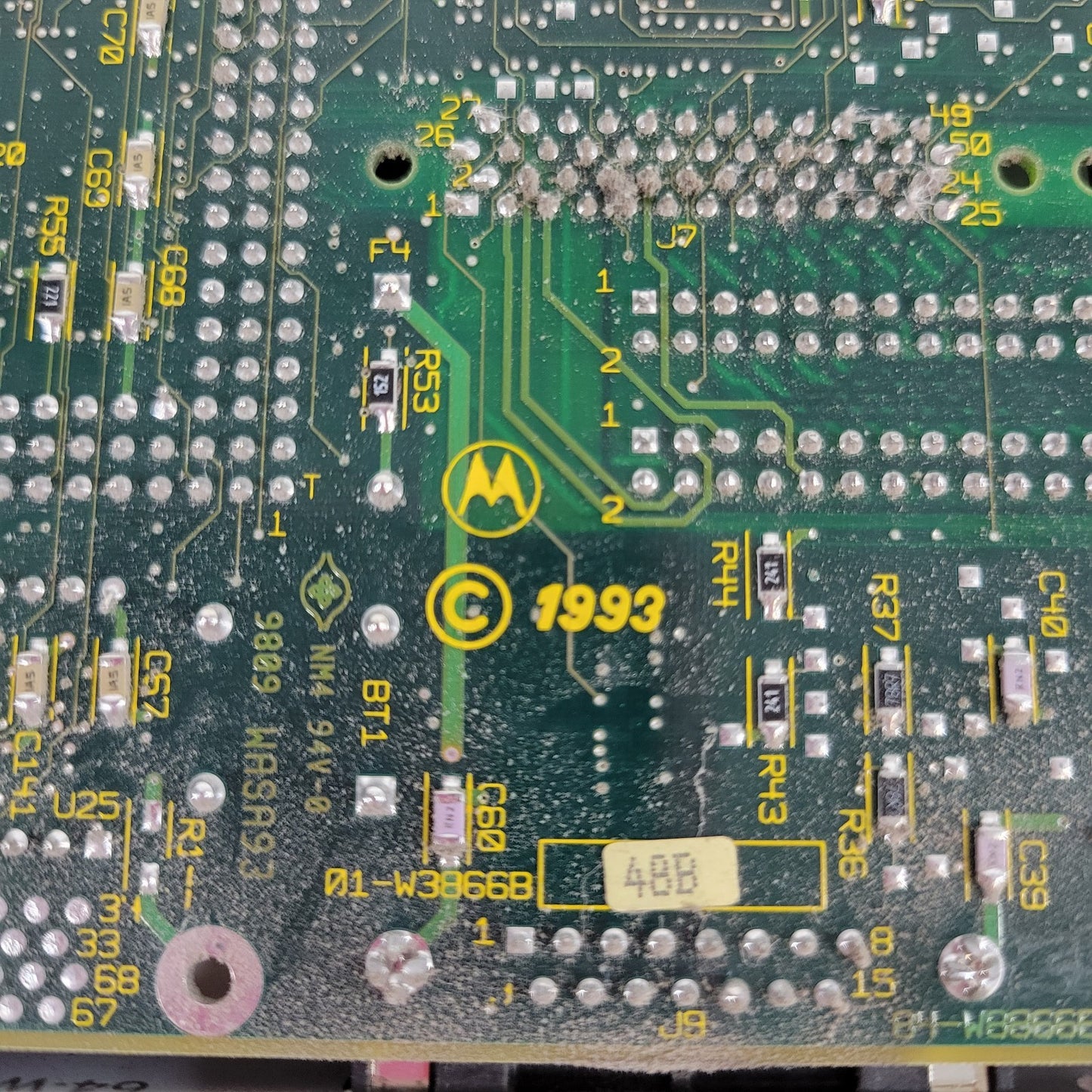 Motorola MVME 162-222 64-W4259C03A Rev D  84-W8866B01E FAB Rev A 01-W3866B-48B