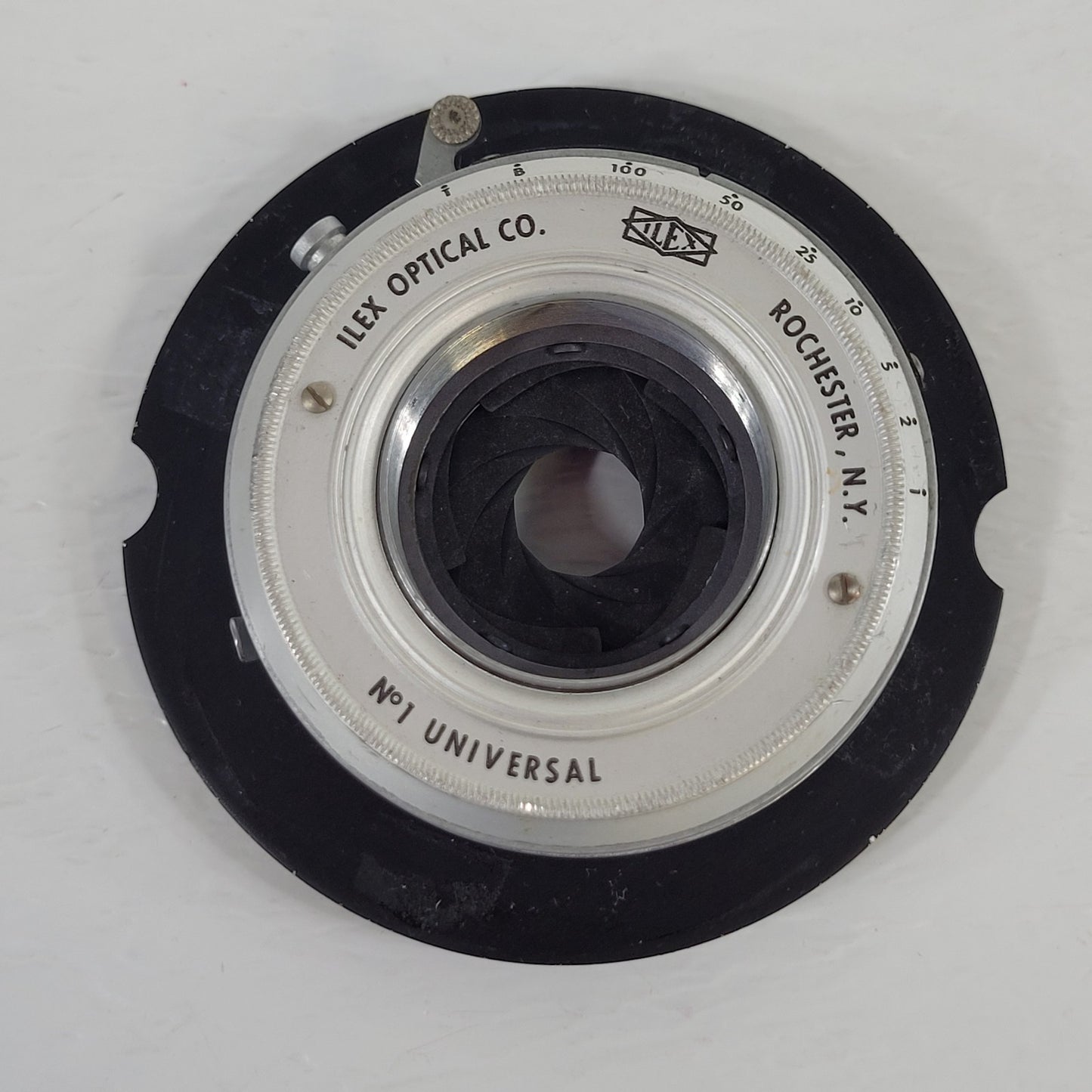 ILEX Optical No1 Universal Camera Leaf Shutter Aperture Hole 30mm Thread Mount