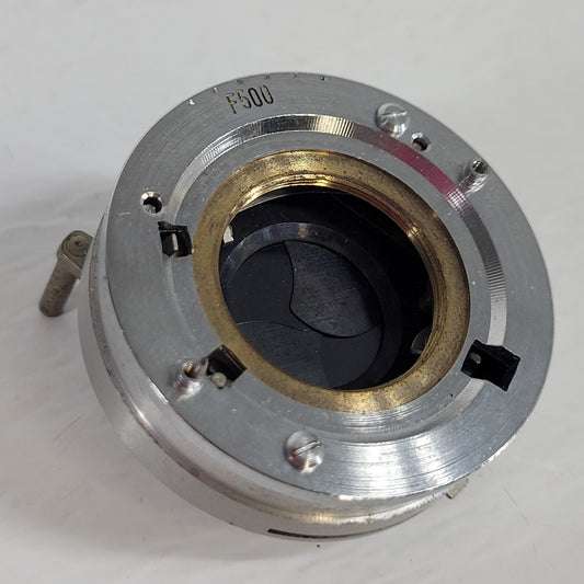 F500 Camera Leaf Shutter Front Hole 20mm Thread Mount Optical Overlapping Blades