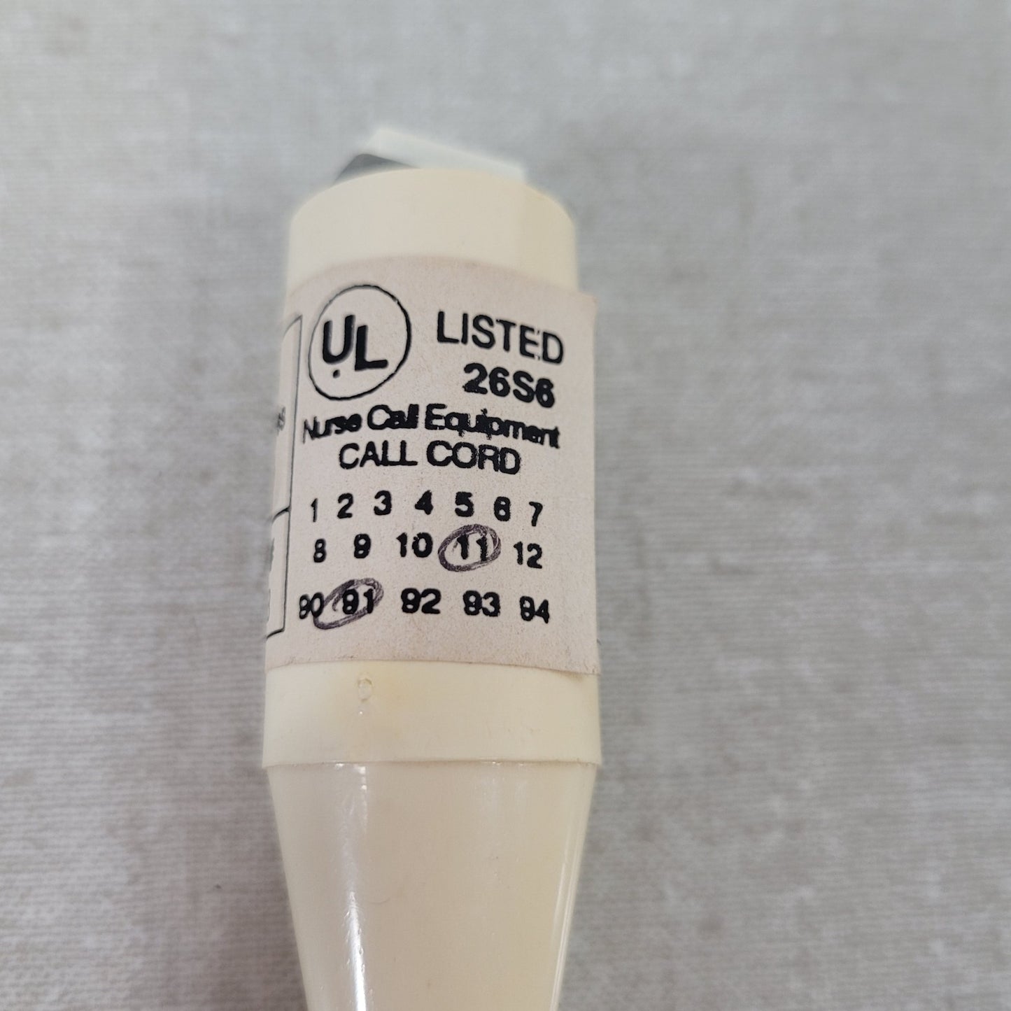 Jeron 6848 Electronic Systems Callcord w/ button Nurse Call Signaling Equipment