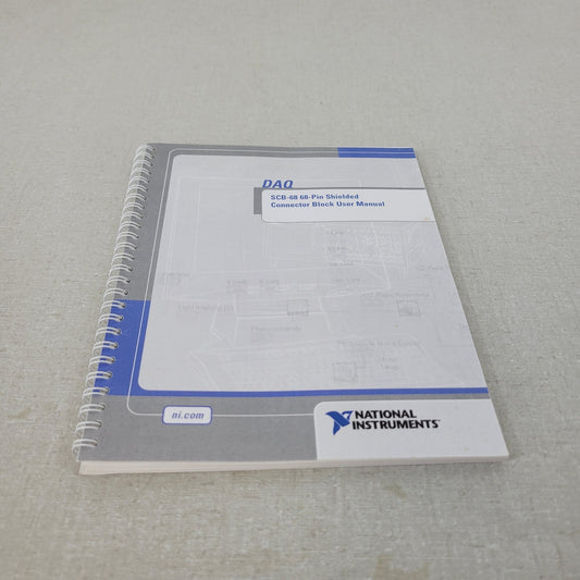 National Instruments SCB-68 68-Pin Shielded Connector Block User Manual