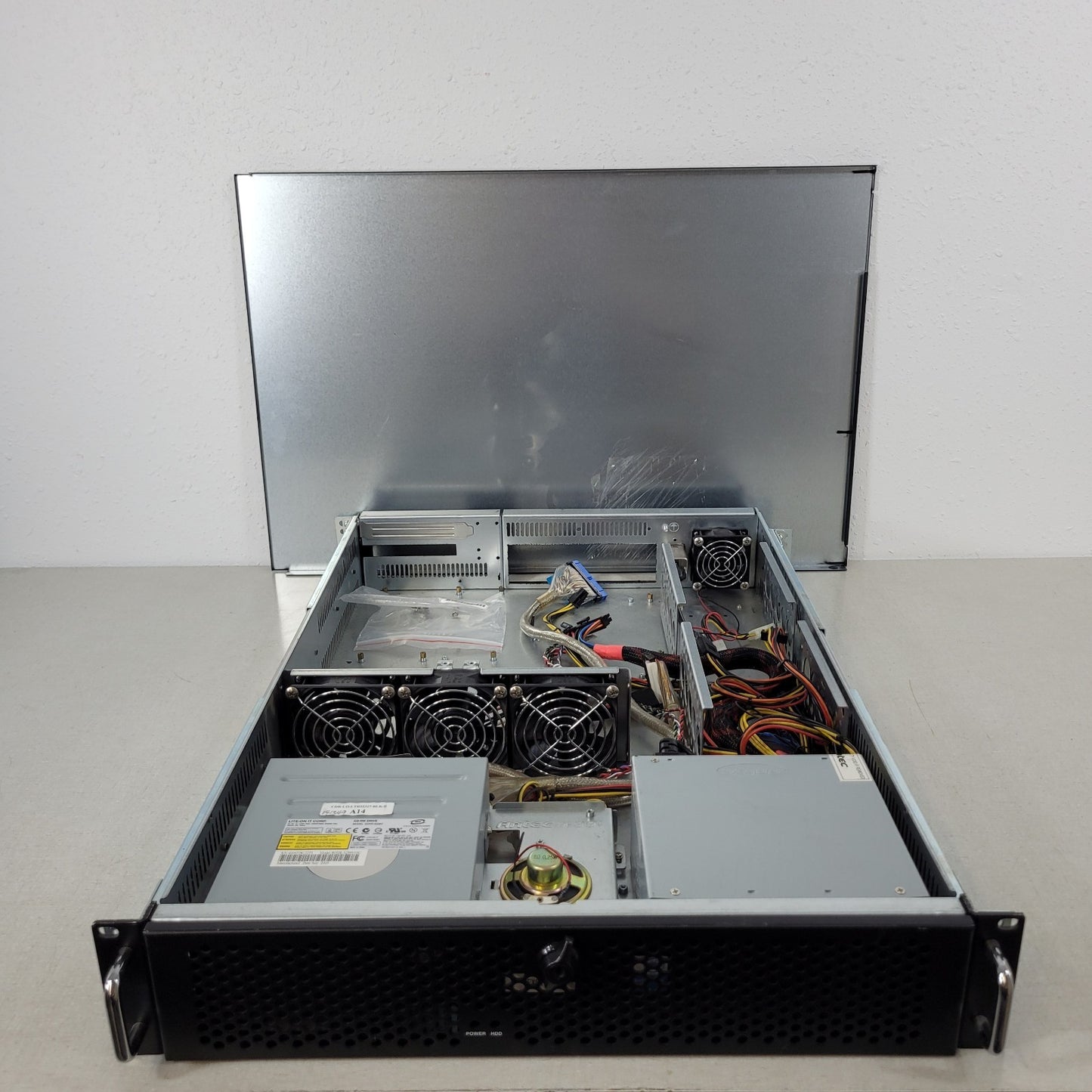 X-Case X-255X 2U Rack Mount Chassis ATX Server Case w/ CD Drive and Power Supply