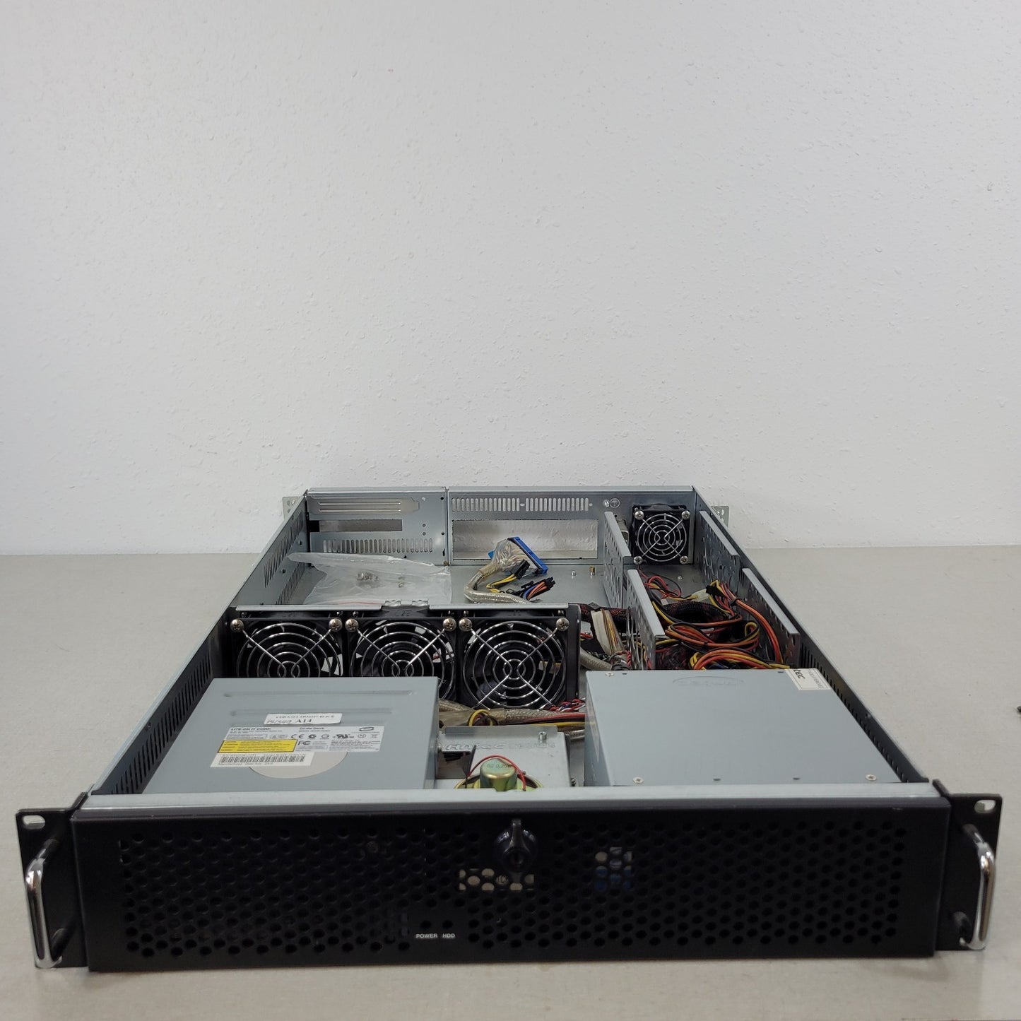 X-Case X-255X 2U Rack Mount Chassis ATX Server Case w/ CD Drive and Power Supply