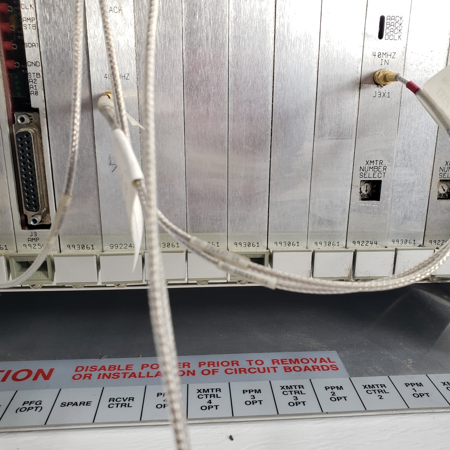 Varian NMR Control Chassis V8021J1-5205 Rev B 0099317200 Rev B HS&R AP&F PFG