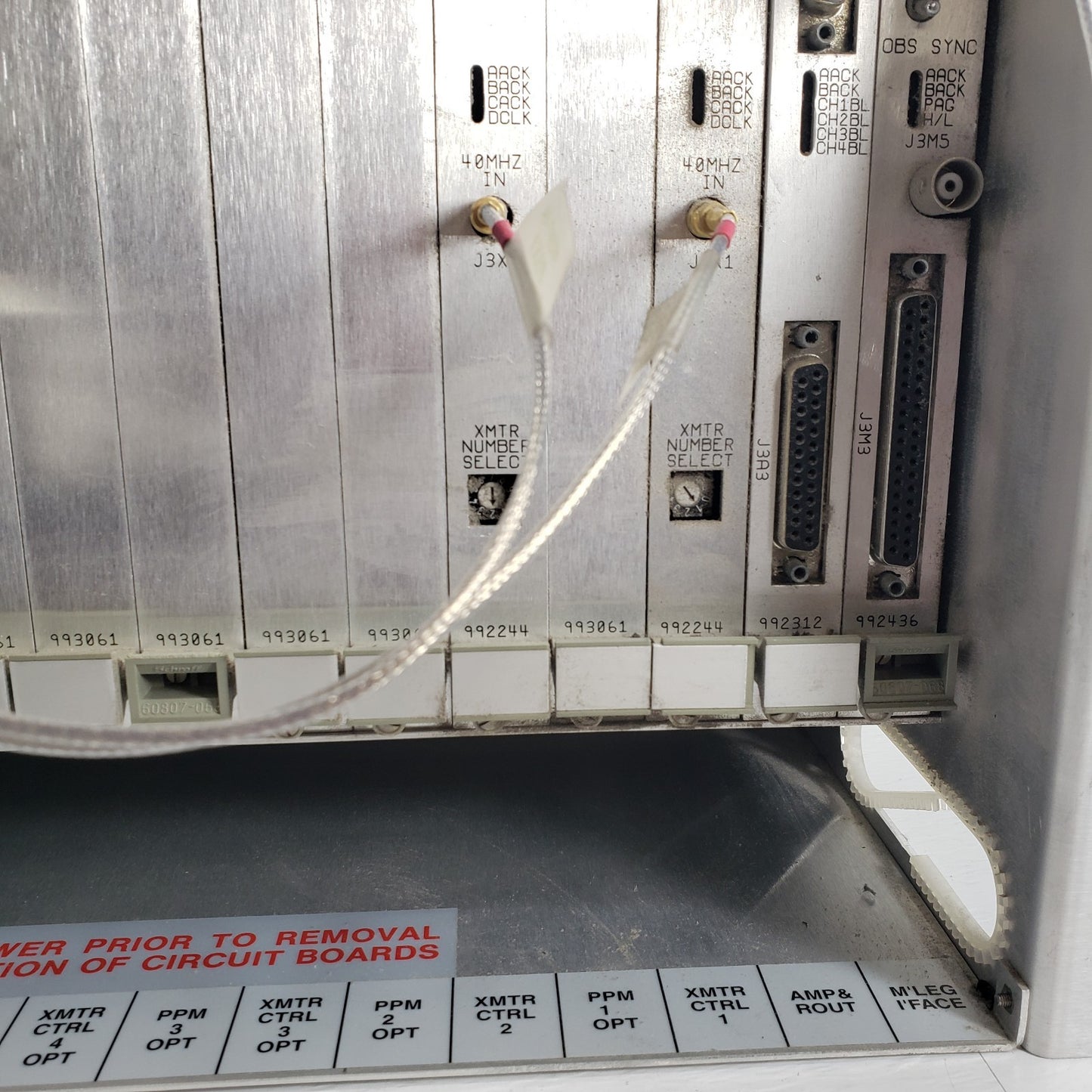 Varian NMR Control Chassis V8021J1-5205 Rev B 0099317200 Rev B HS&R AP&F PFG