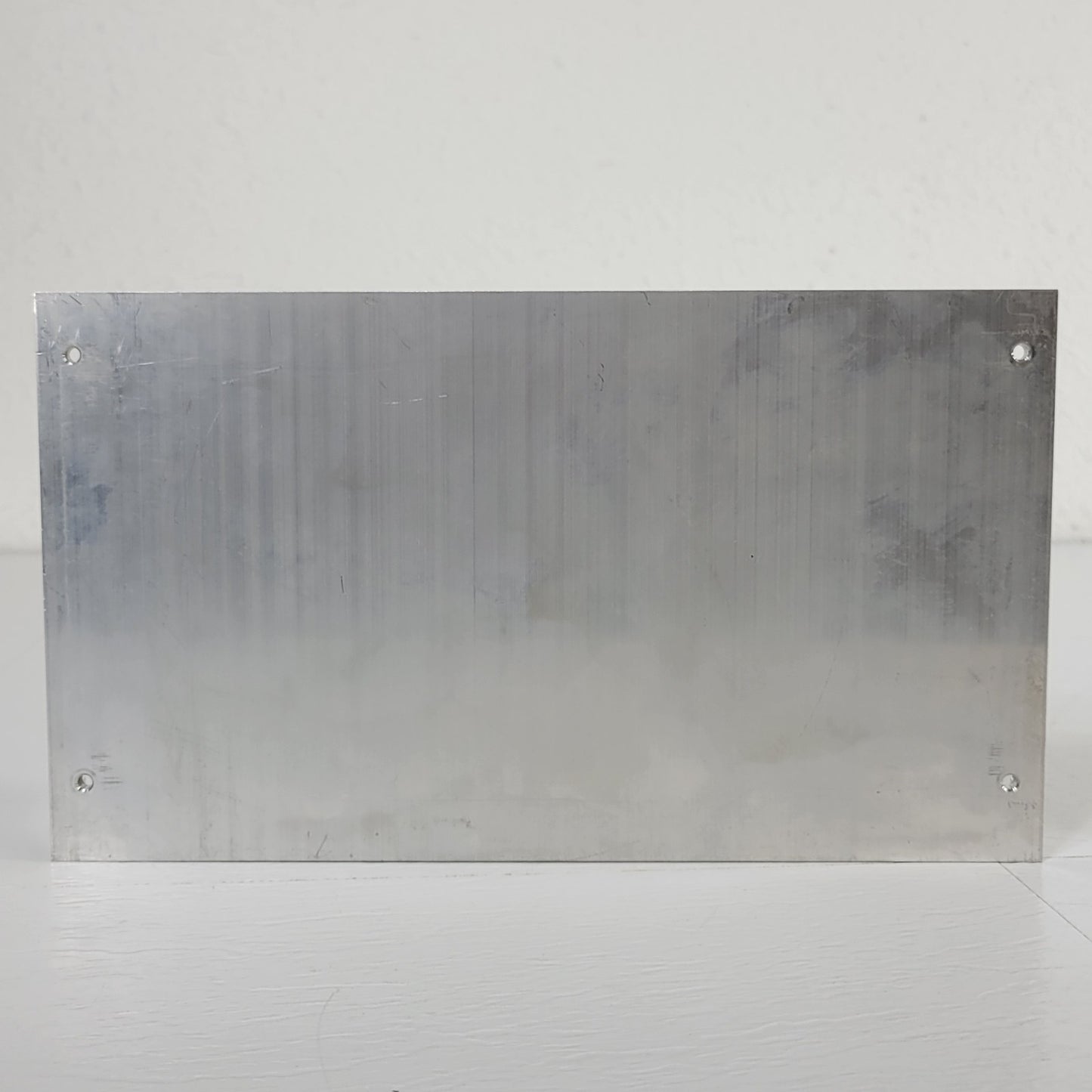 Aluminum Passive Heatsink 9.7"x5.5" Panel Mount 4 Screw Holes Device Cooler Fin