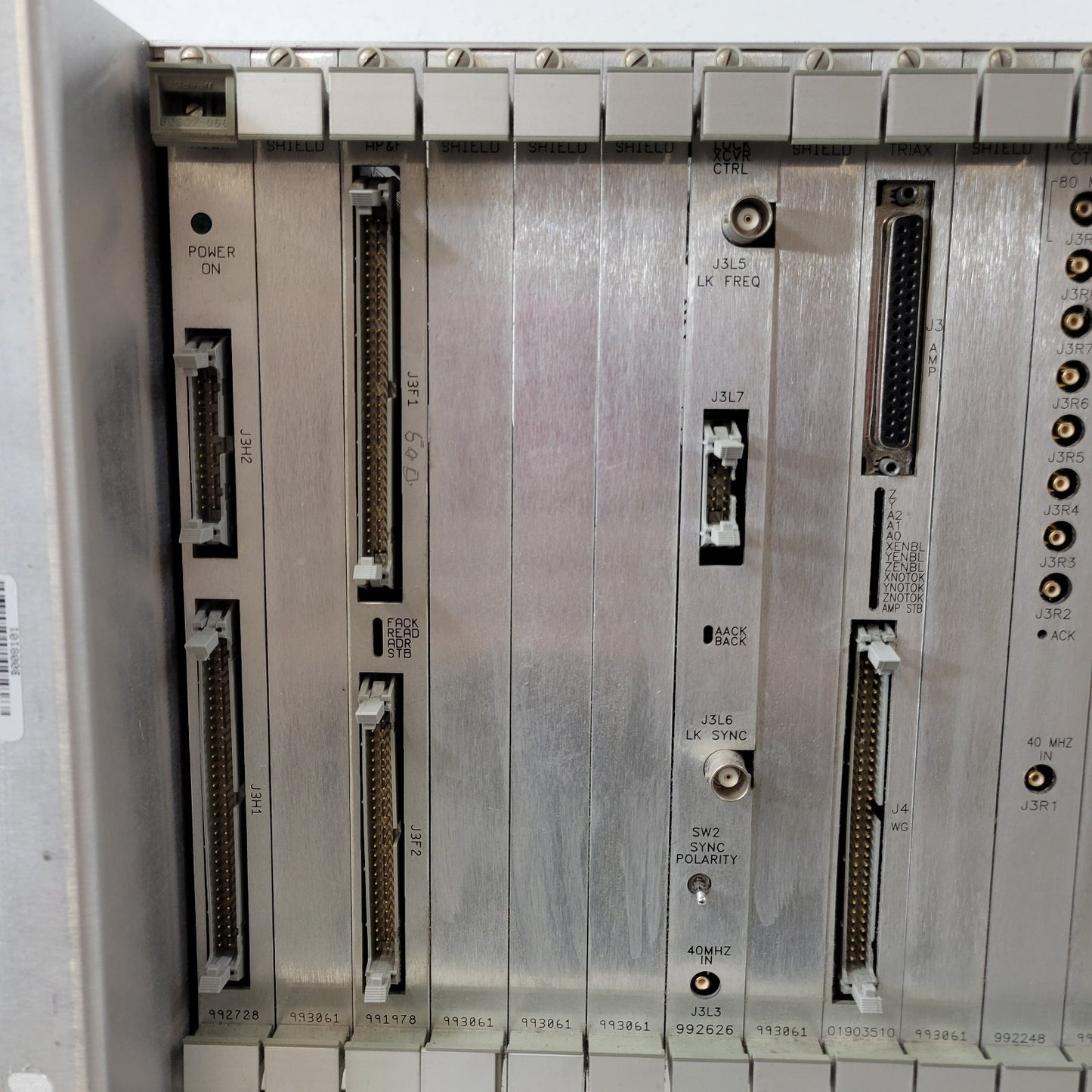 Varian NMR Control Chassis V8021J1-5205 Rev B 0099317200 Rev B HS&R AP&F PFG