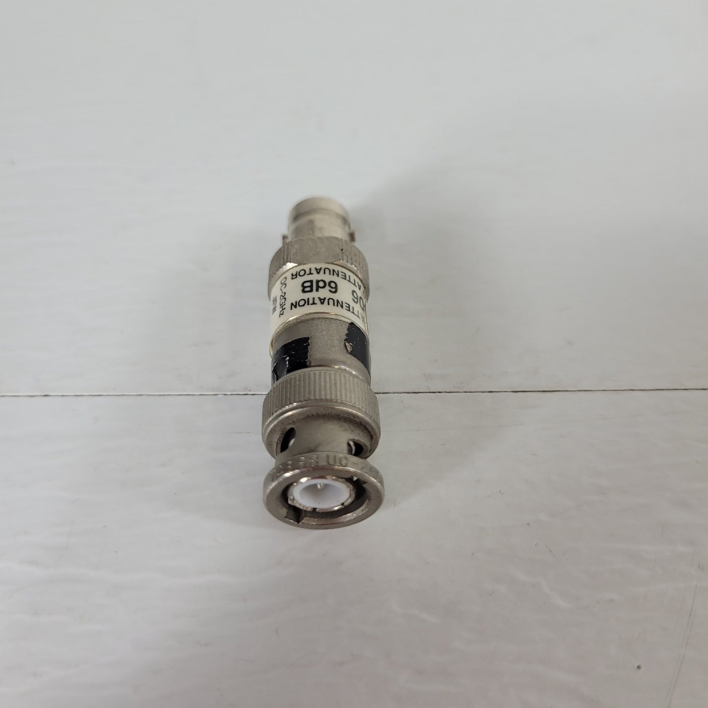50FP-006 50 Ohm Attenuator 6dB DC-2GHz JFW BNC Male and Female Connectors