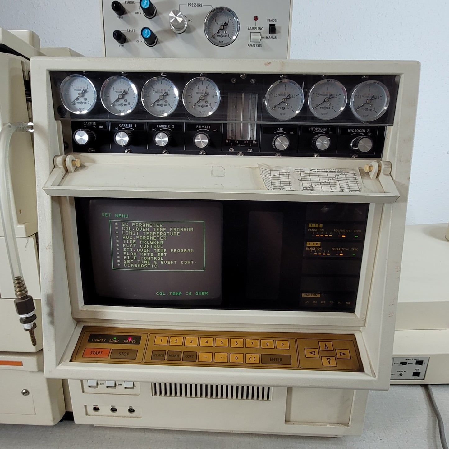 *What Parts Do You Want?* Shimadzu GC-15A Gas Chromatograph SPL-G9 AOC-9