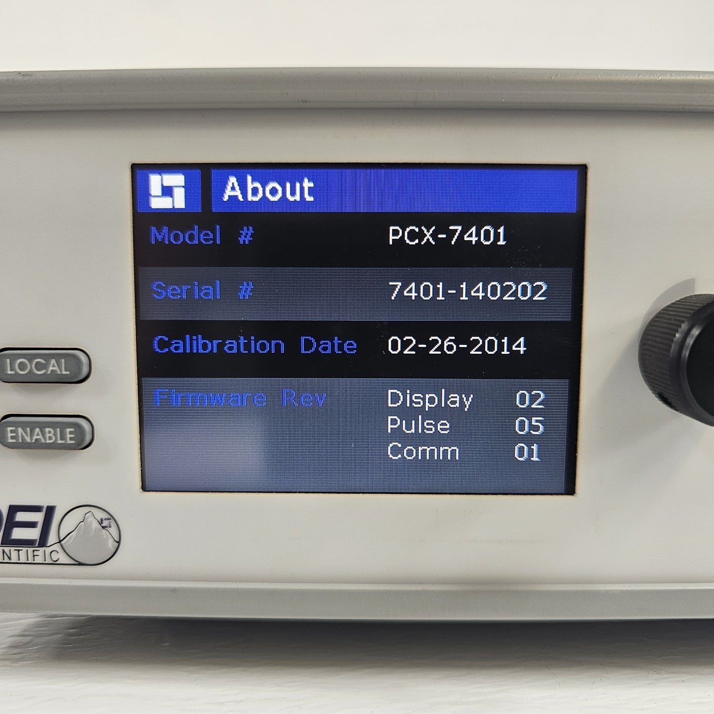 Directed Energy DEI PCX-7401 3A Pulsed Diode Laser Supply Current Source Driver