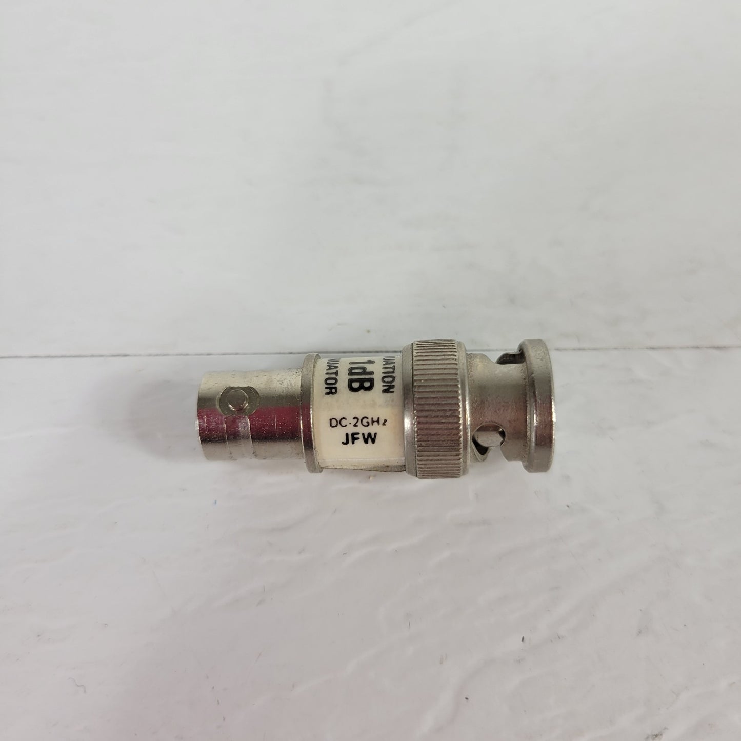 JFW 50F-001 BNC RF Coaxial Microwave Fixed Attenuator 1dB DC 2GHz